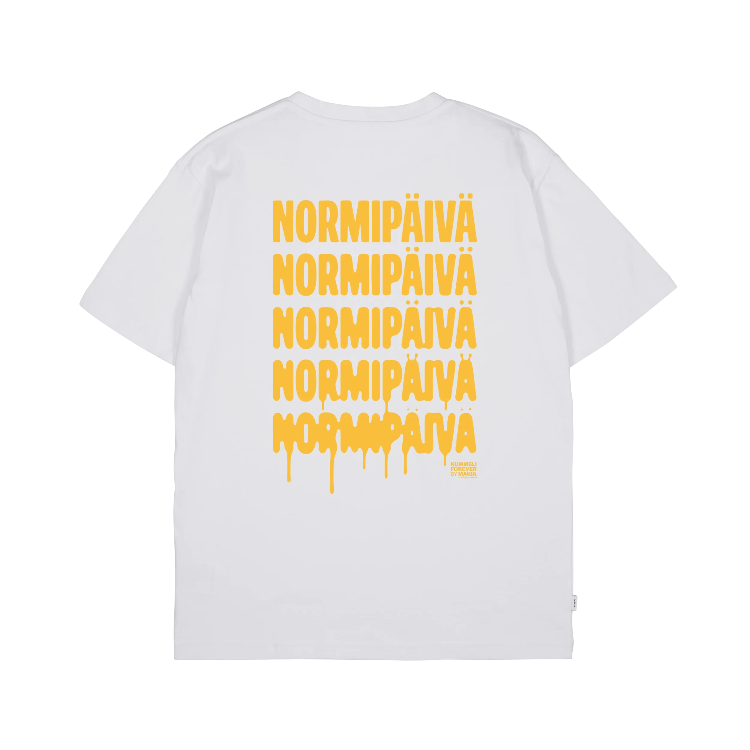 Makia t-paita Kummeli Huomenna T-shirt, valkoinen