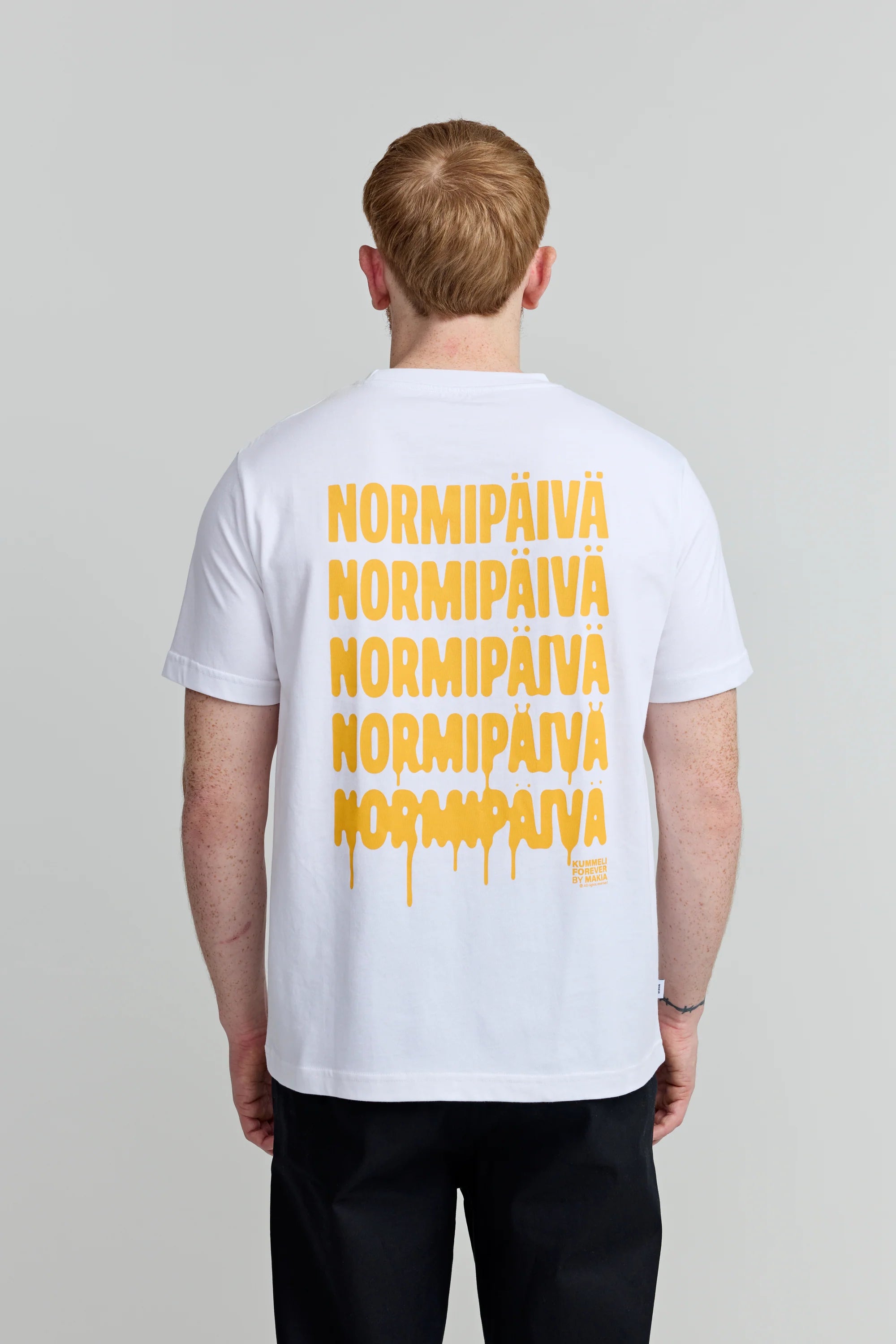 Makia t-paita Kummeli Huomenna T-shirt, valkoinen