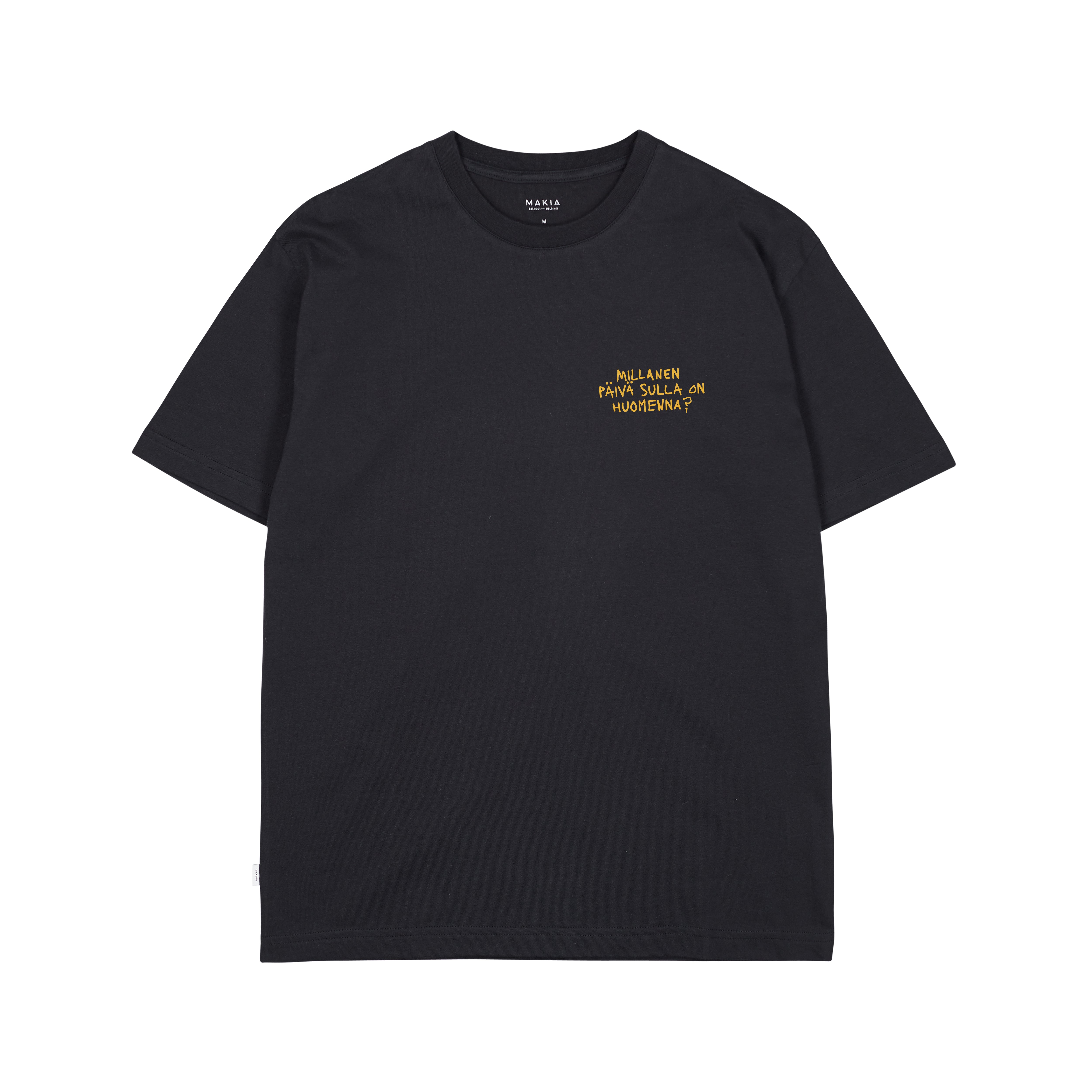 Makia Kummeli Huomenna T-shirt, musta