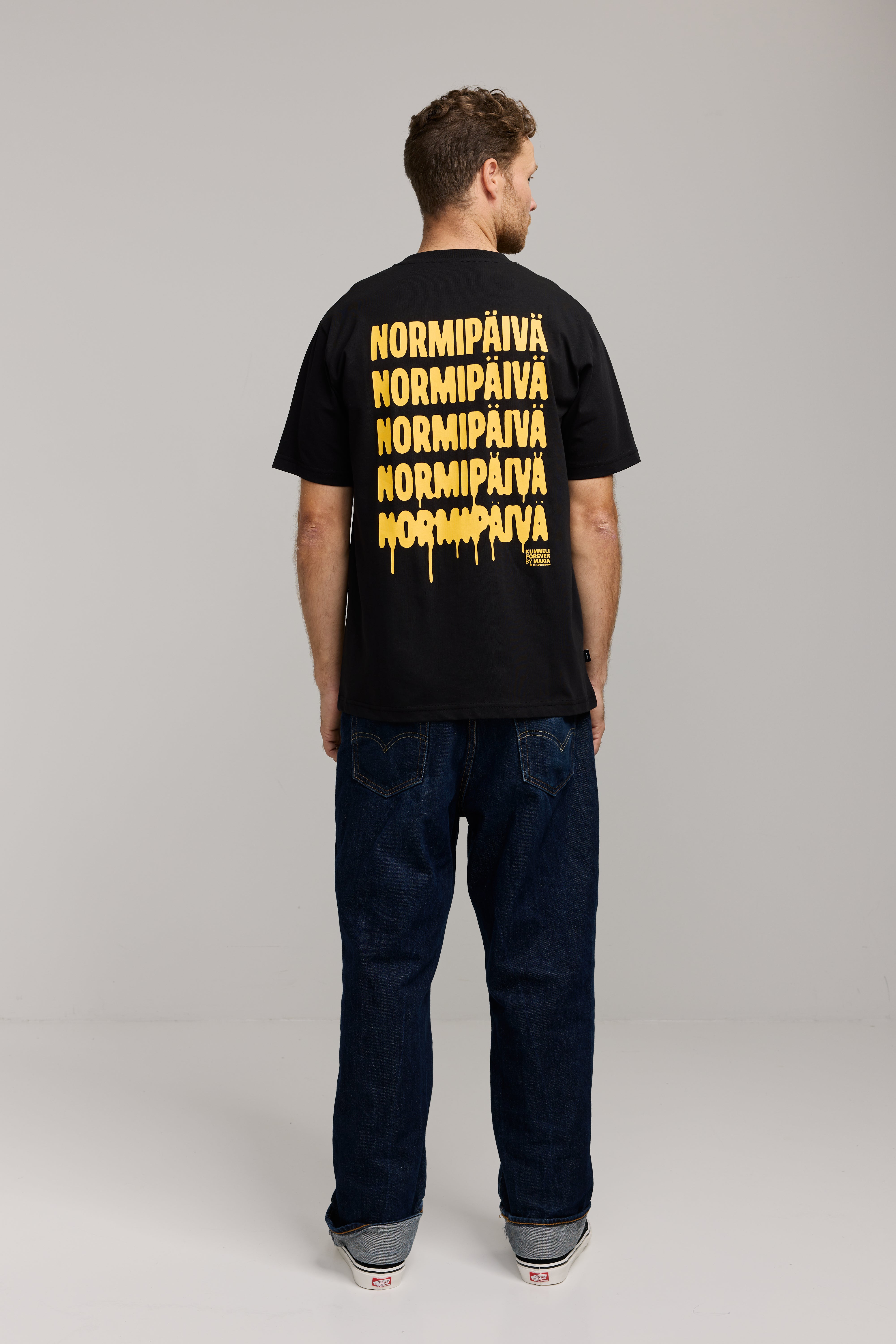 Makia Kummeli Huomenna T-shirt, musta