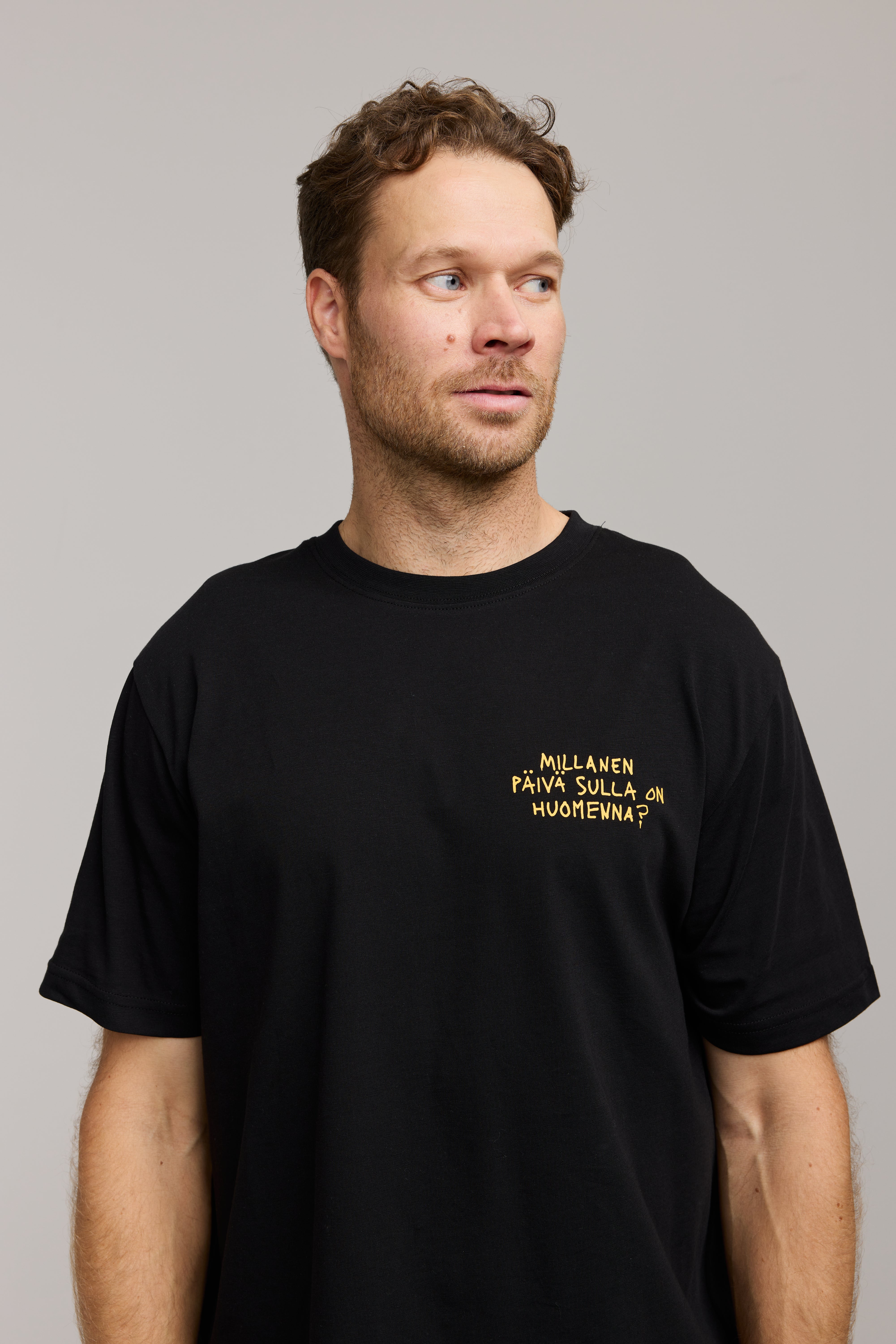 Makia Kummeli Huomenna T-shirt, musta