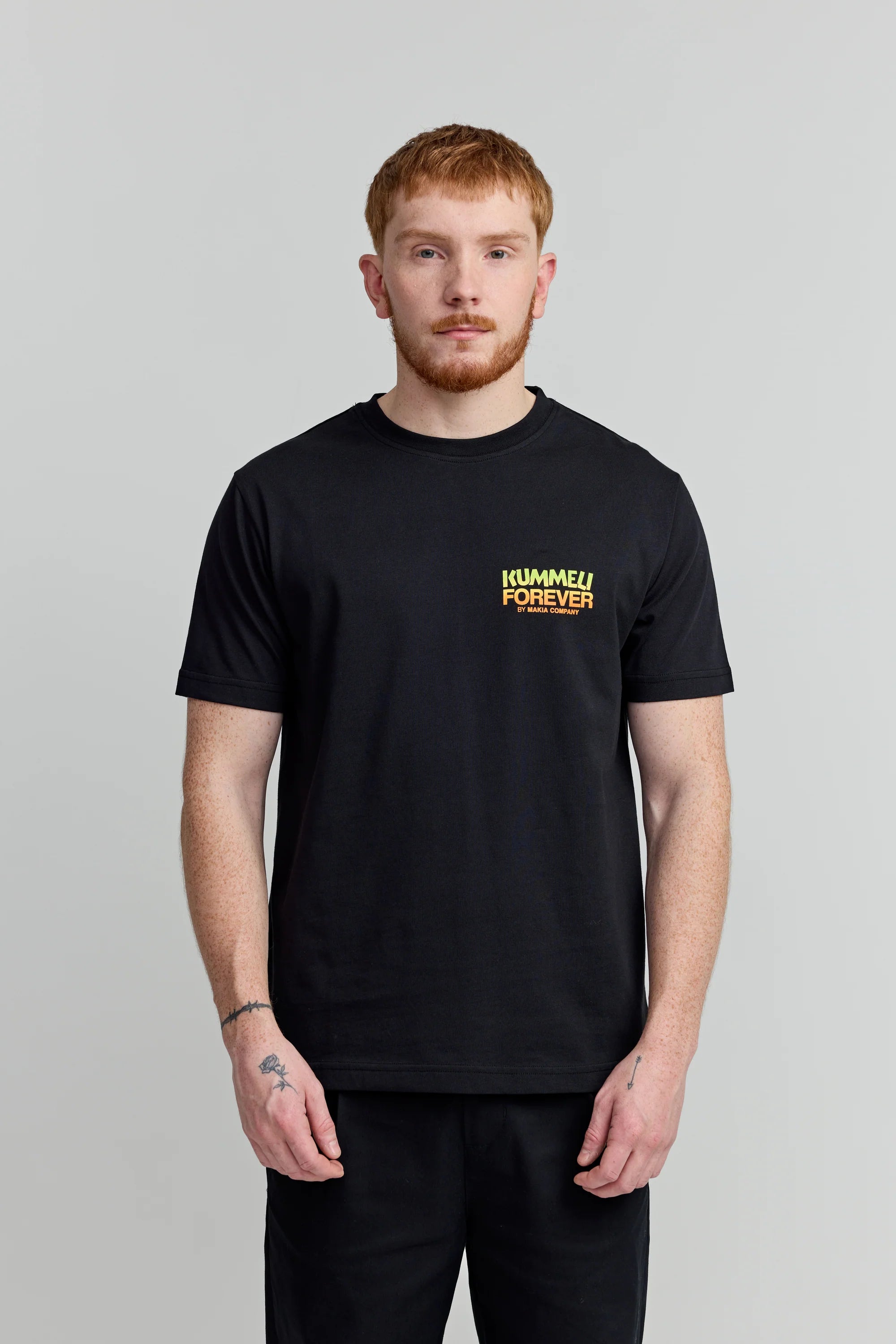 Makia Kummeli Heikki T-shirt, musta