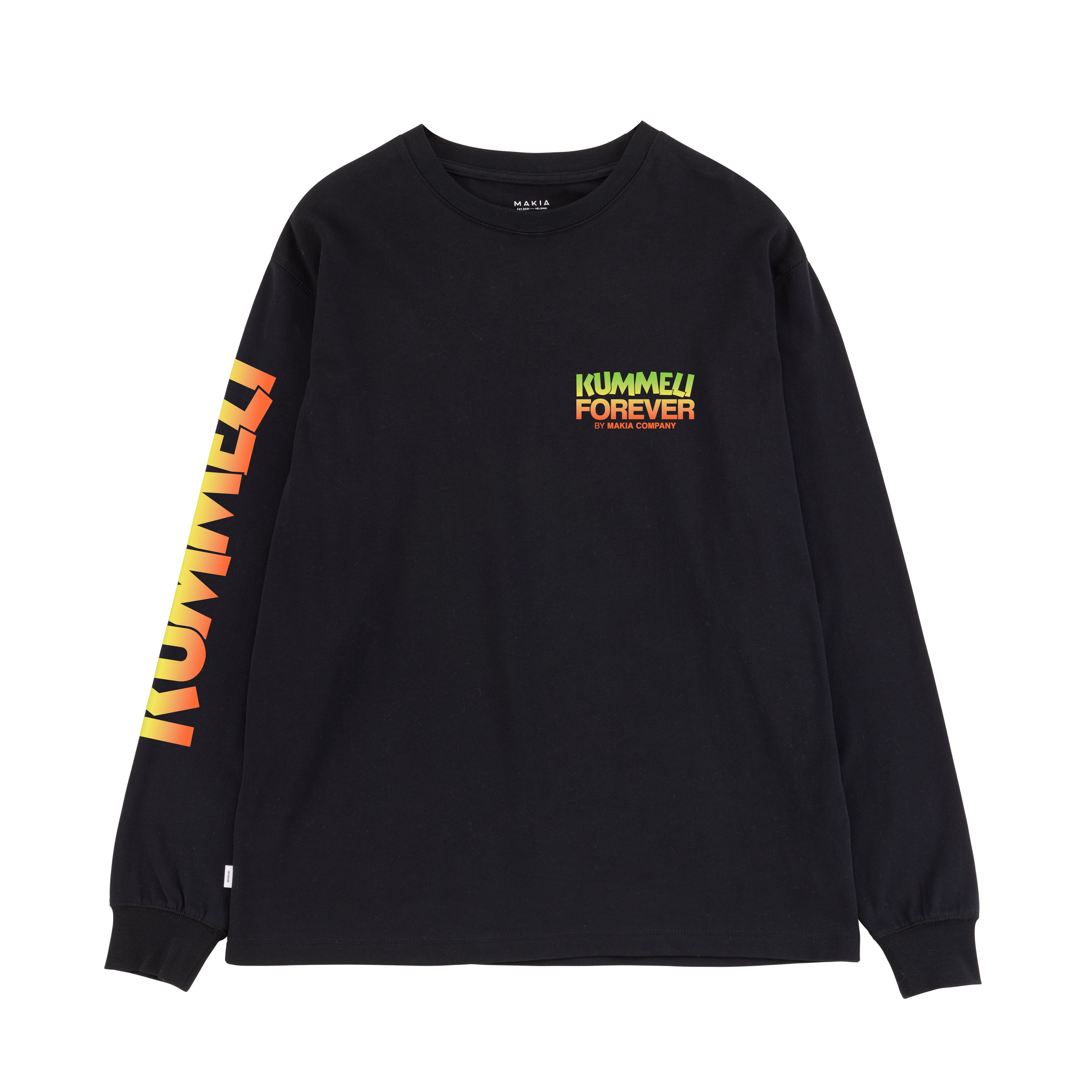Makia Kummeli Heikki Long Sleeve Shirt, musta