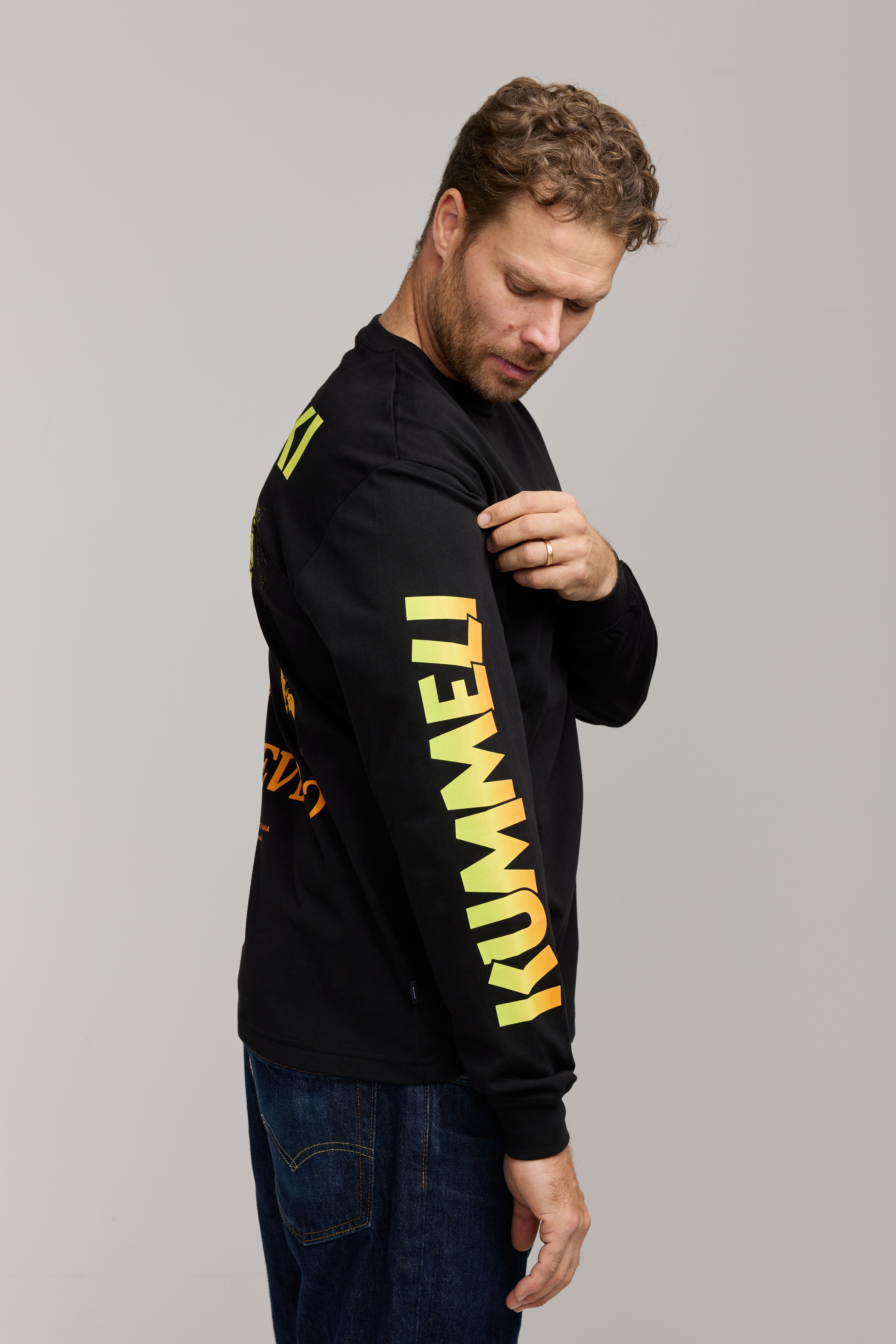 Makia Kummeli Heikki Long Sleeve Shirt, musta