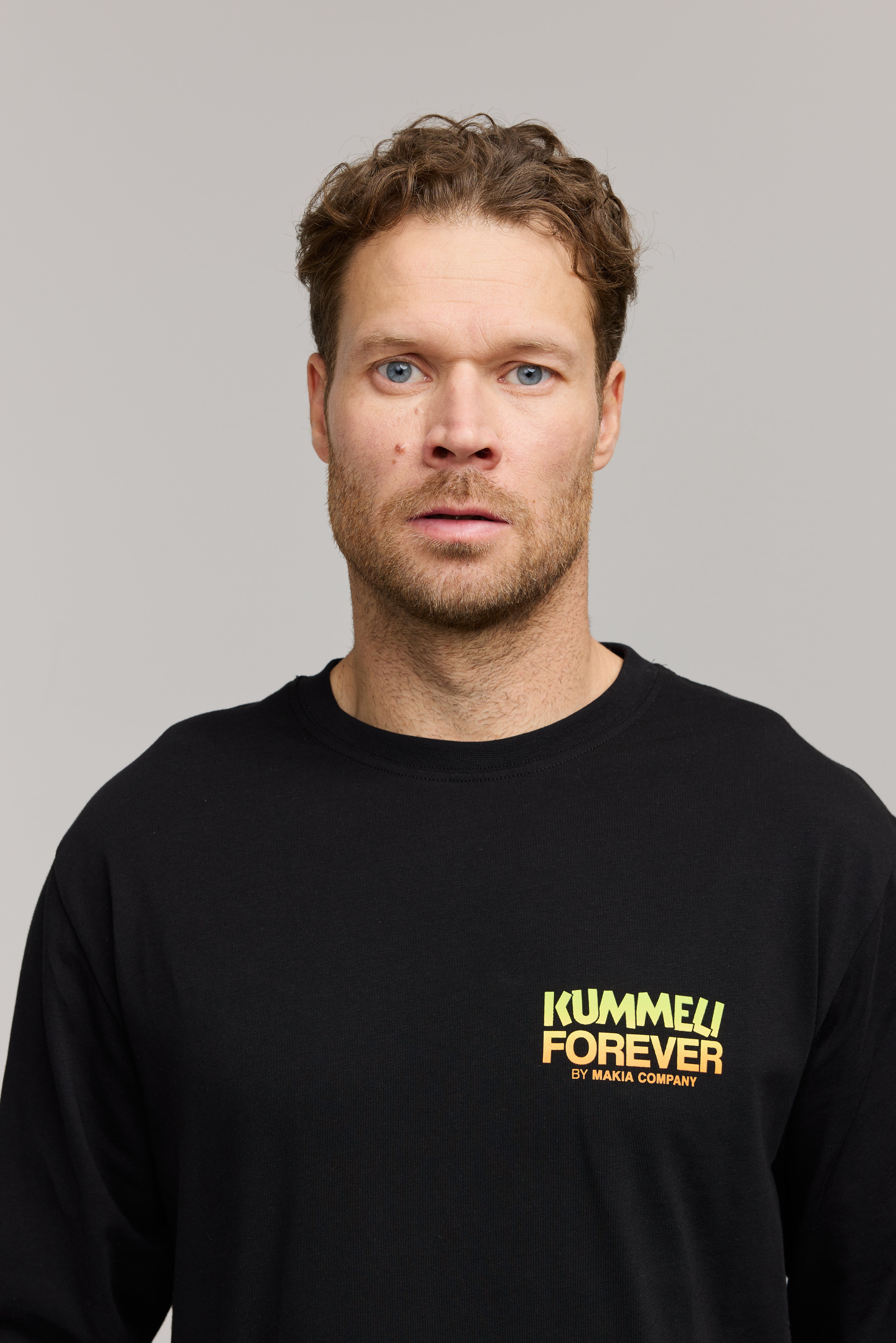 Makia Kummeli Heikki Long Sleeve Shirt, musta