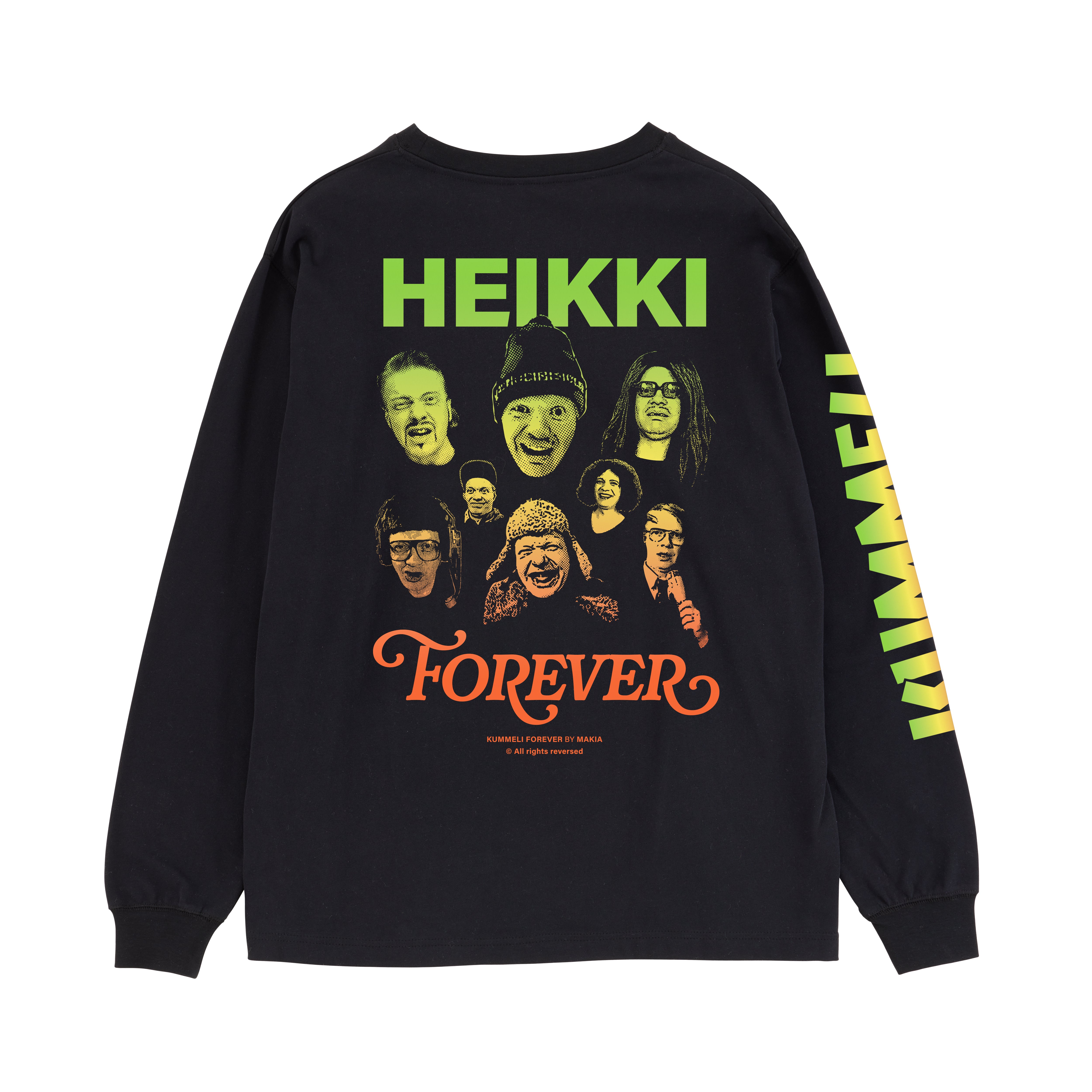 Makia Kummeli Heikki Long Sleeve Shirt, musta