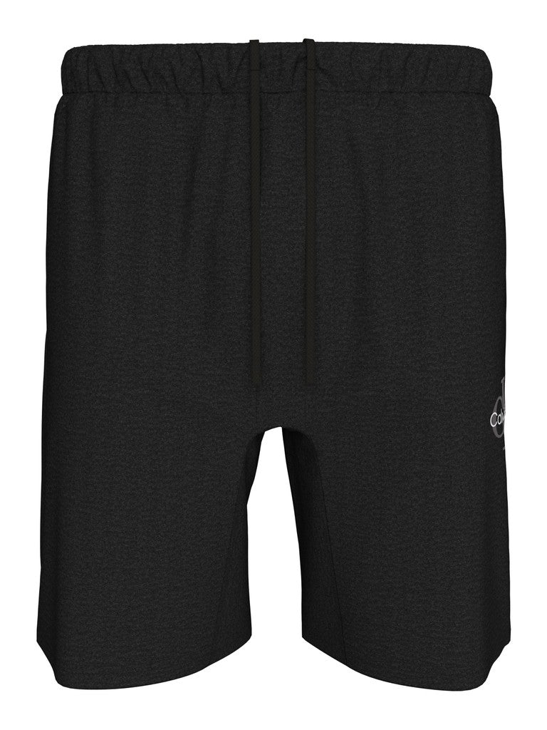 Calvin Klein miesten pyjamashortsit Monogram Sleep Short, musta