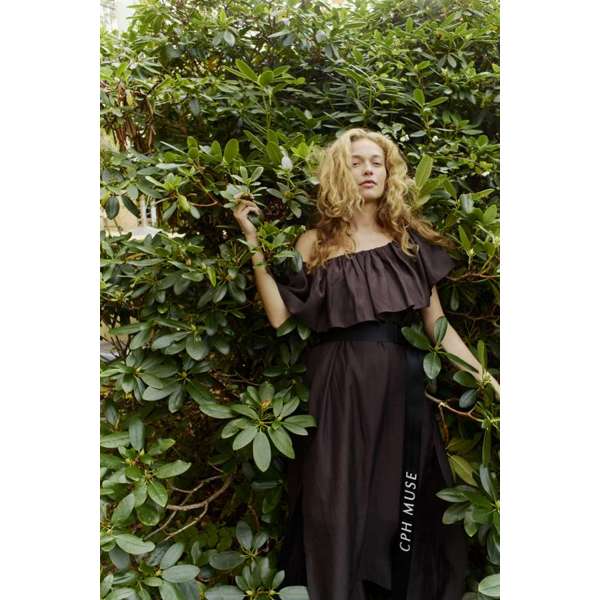 Copenhagen Muse mekko Molly Dress, tummanruskea