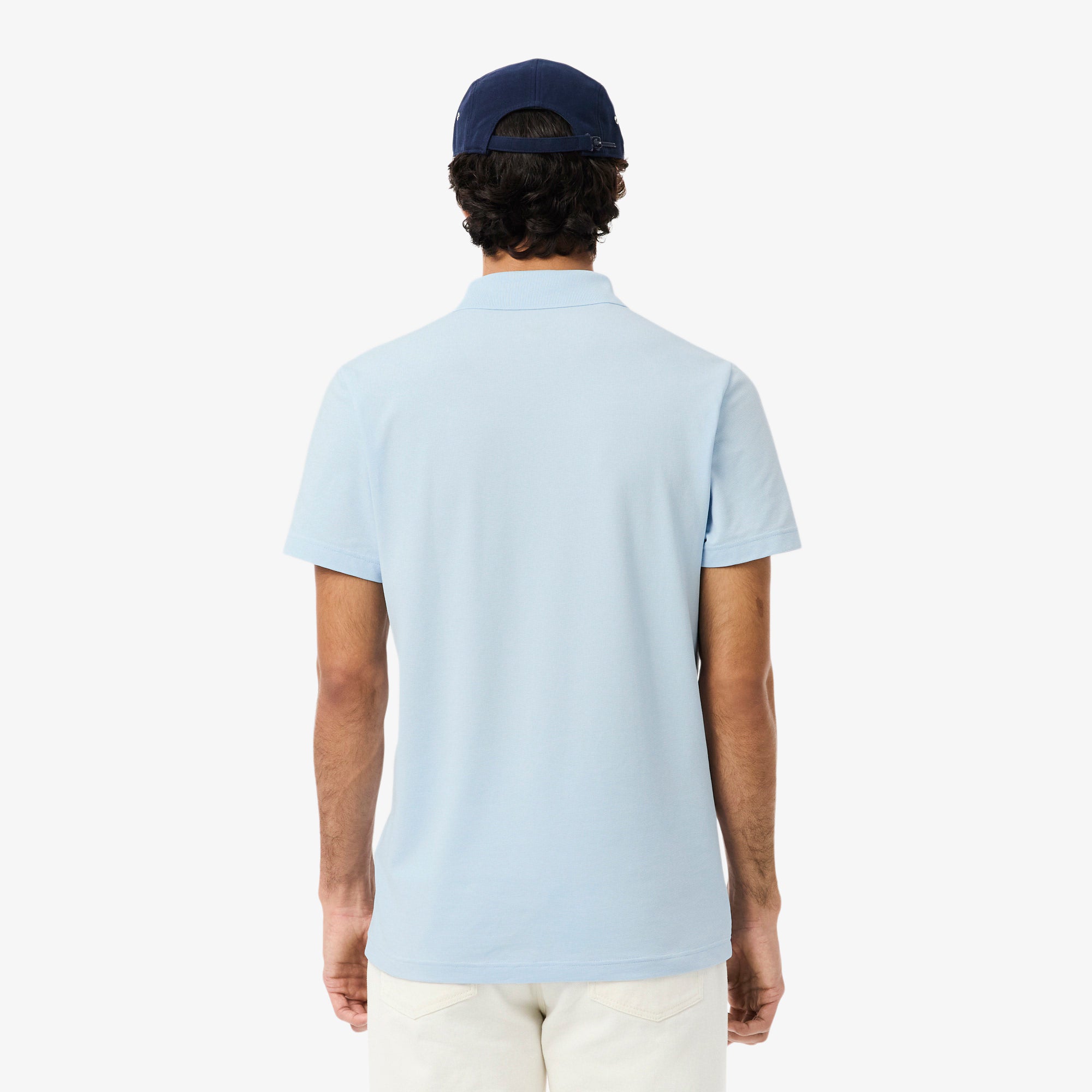 Lacoste miesten pikeepaita Reg Fit Sport Cotton Blend Polo Shirt, vaaleansininen