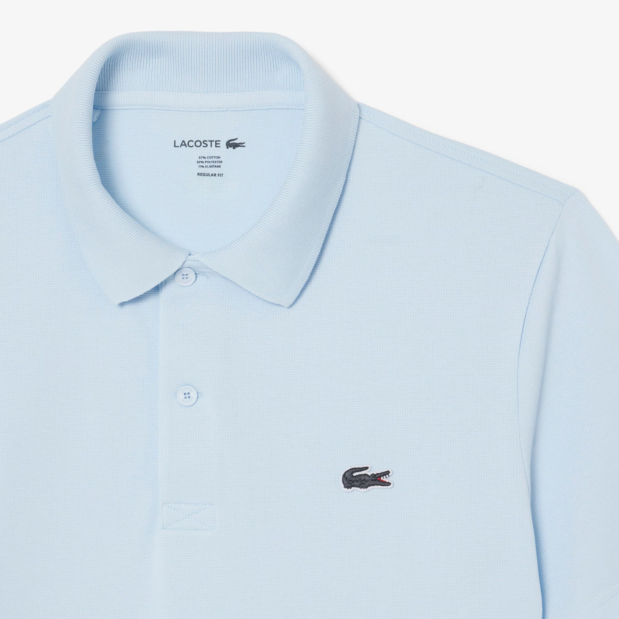 Lacoste miesten pikeepaita Reg Fit Sport Cotton Blend Polo Shirt, vaaleansininen