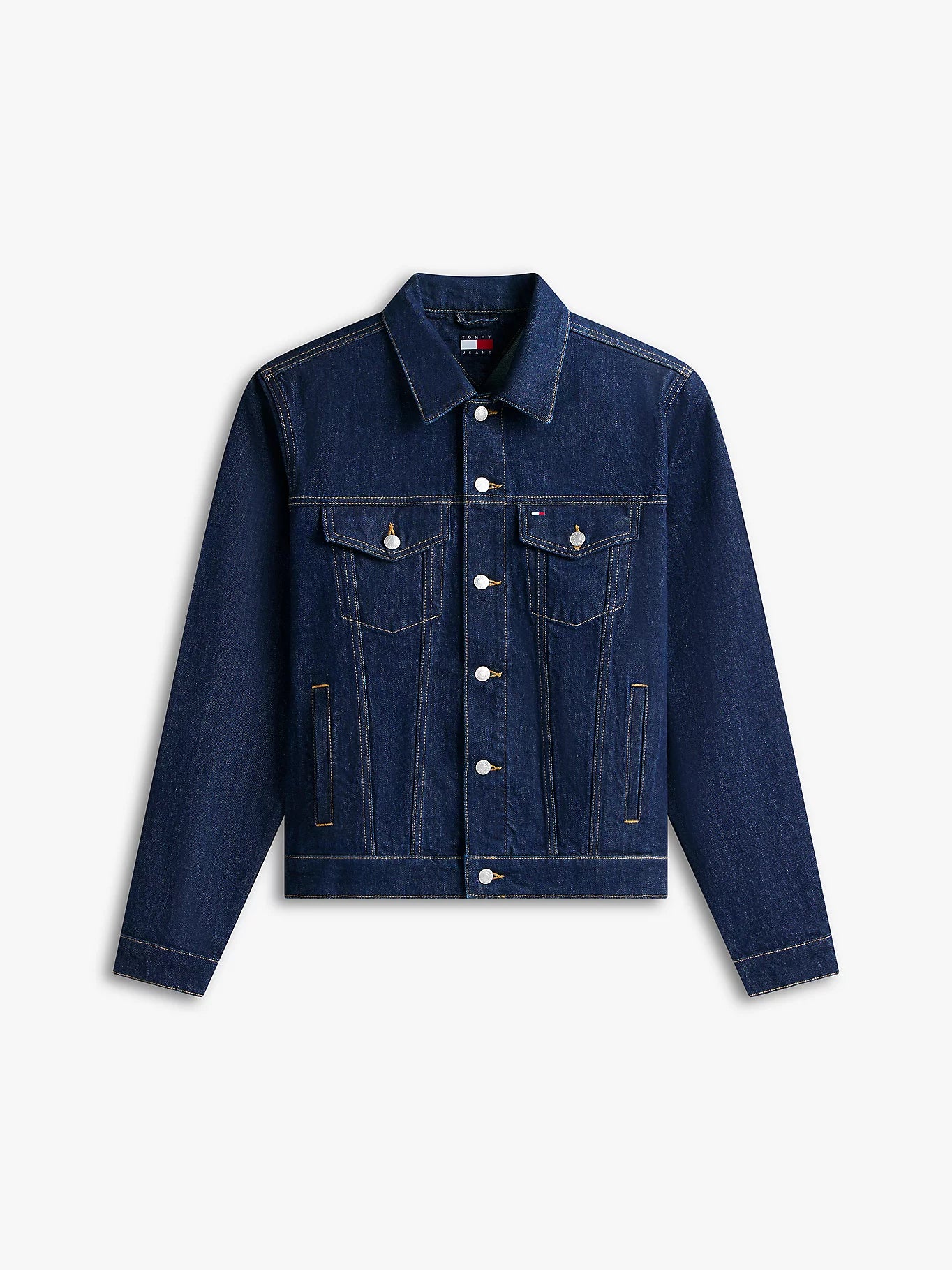 Tommy Jeans miesten farkkutakki Ryan Regular Trucker Jacket, tummansininen