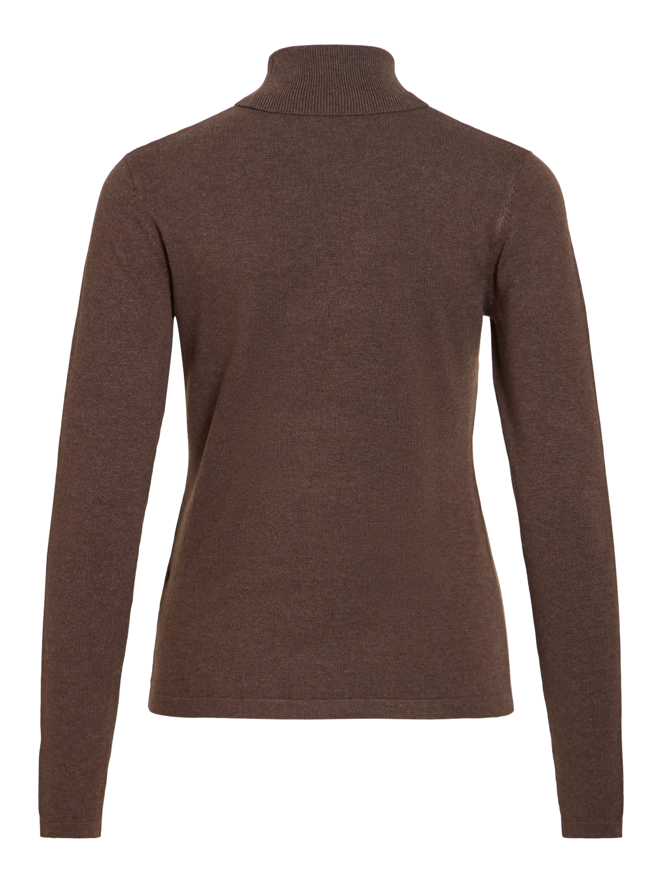 Vila naisten neulepusero Vimalu Rollneck, Coffee Bean