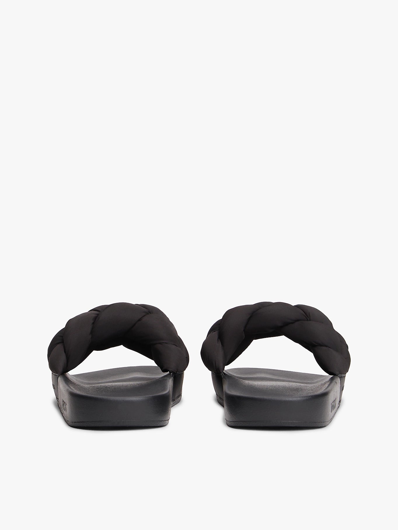 Tommy Hilfiger naisten sandaalit TJW Braided Slides, musta