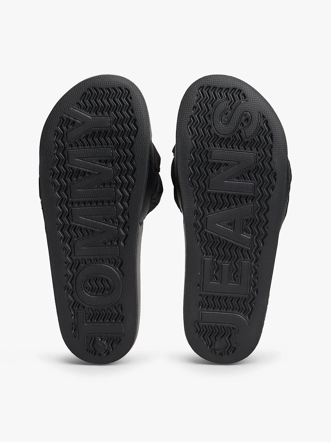 Tommy Hilfiger naisten sandaalit TJW Braided Slides, musta