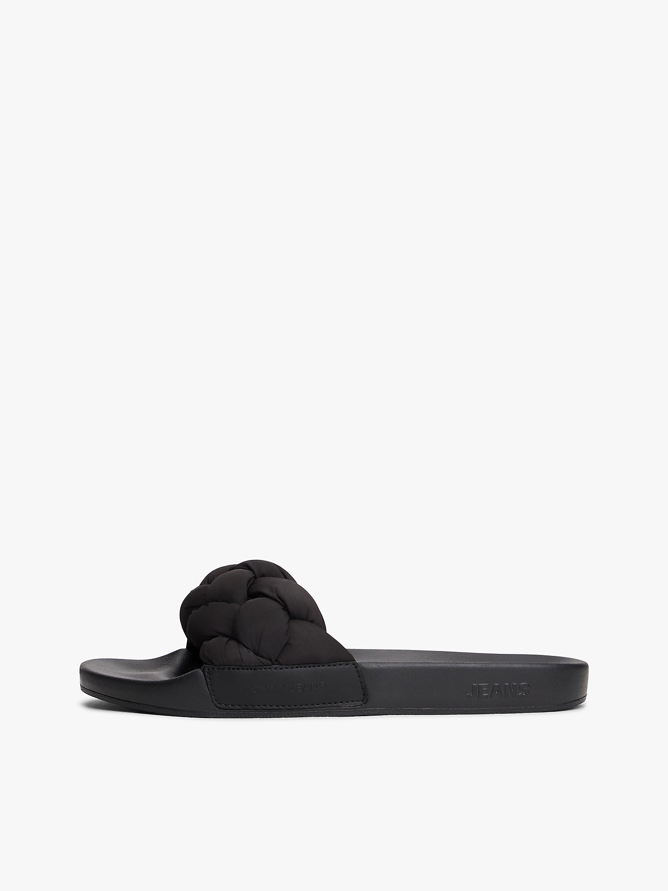 Tommy Hilfiger naisten sandaalit TJW Braided Slides, musta
