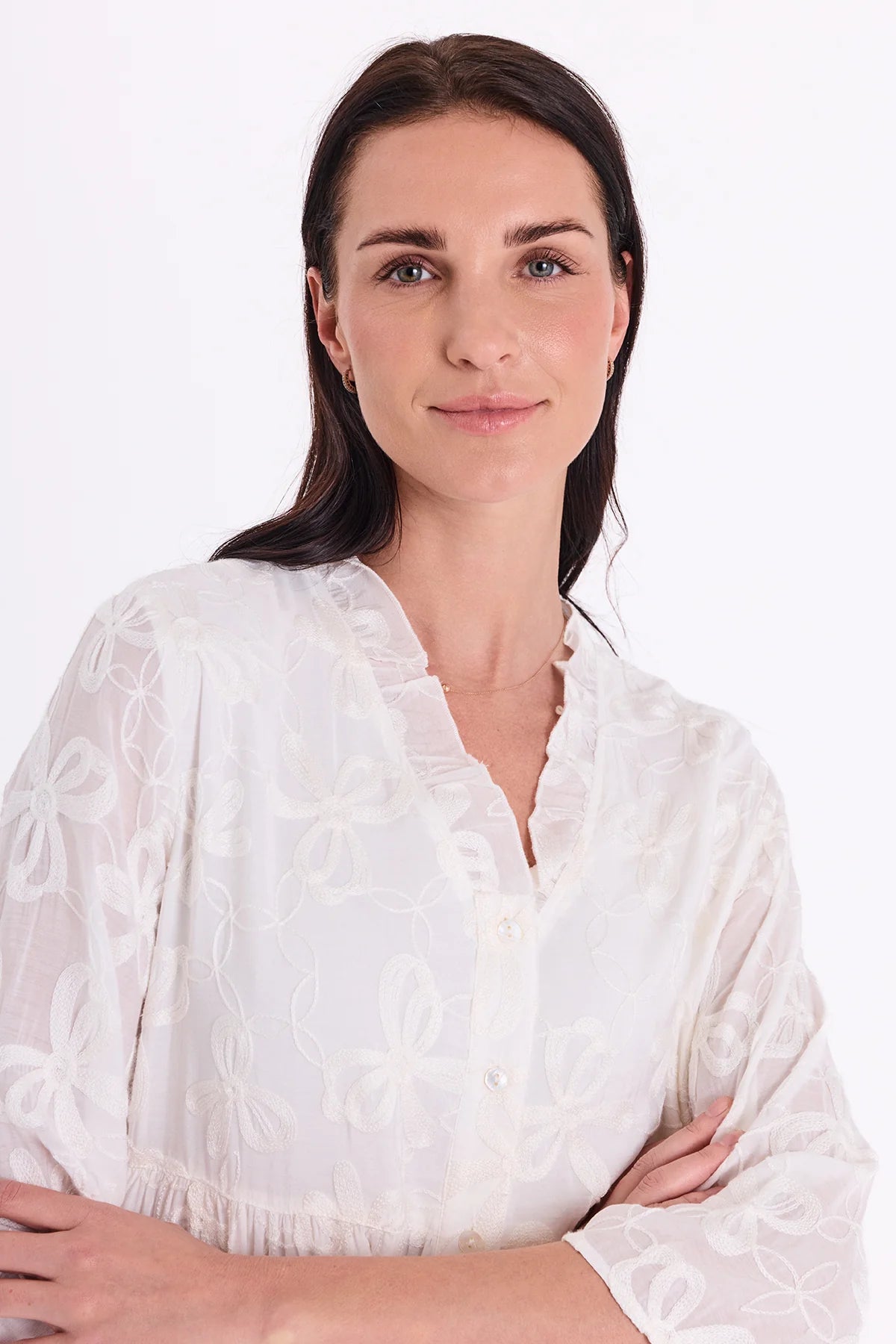 Freequent mekko Randy Dress, valkoinen