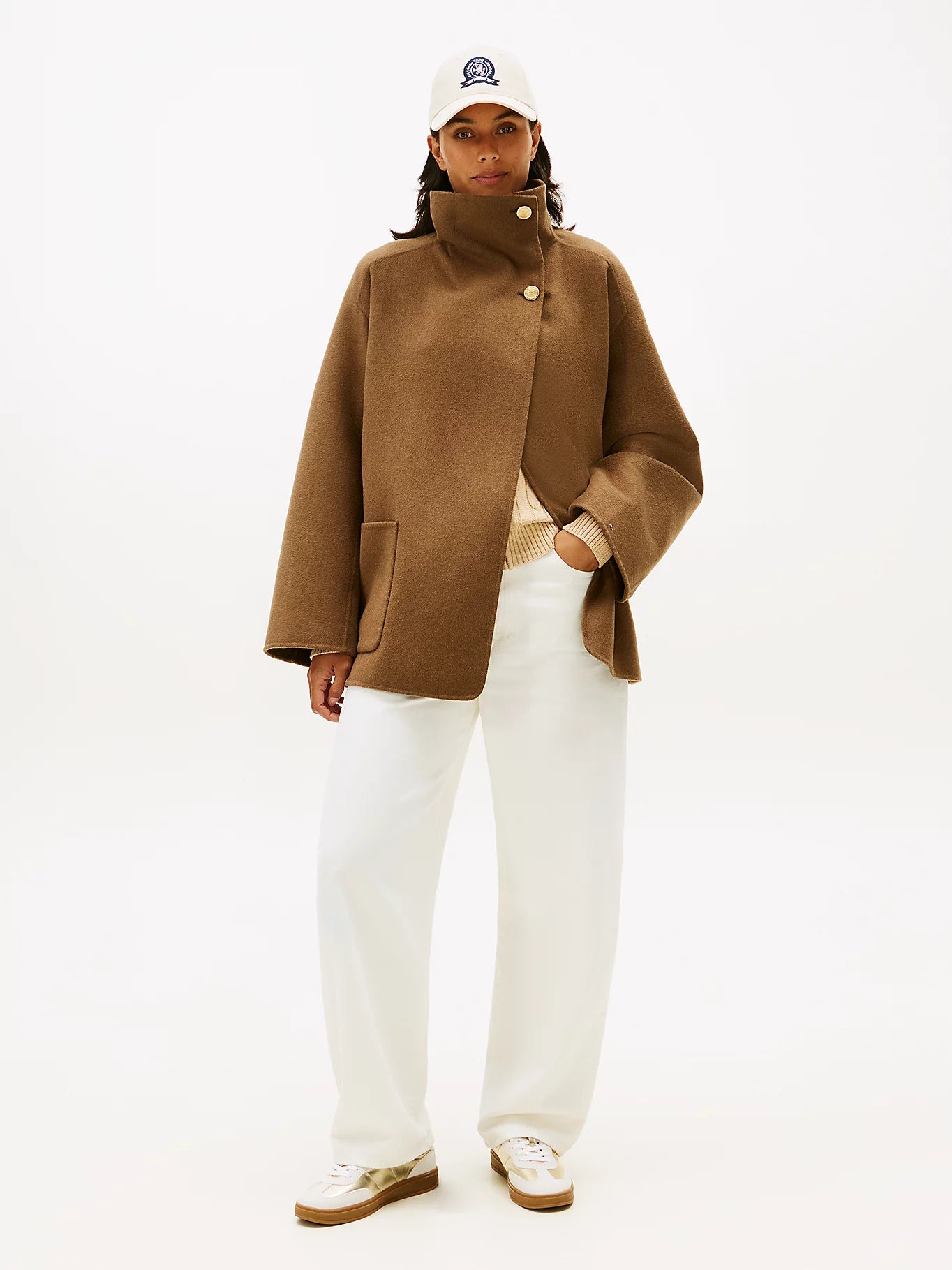 Tommy Hilfiger naisten tennarit MU JACKIE METALLIC, kullankeltainen