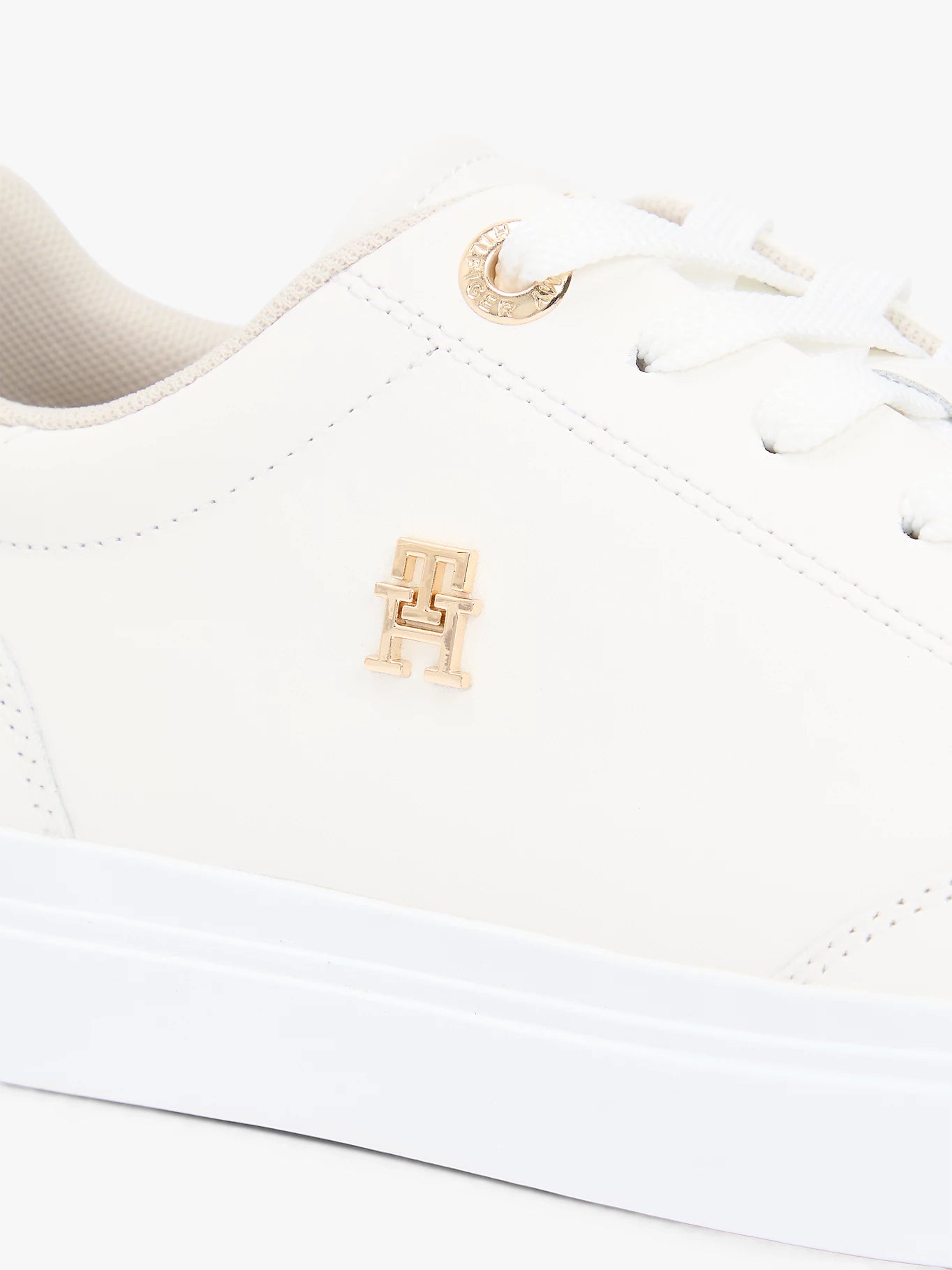 Tommy Hilfiger naisten tennarit K-TH Chic Cupsole, valkoinen