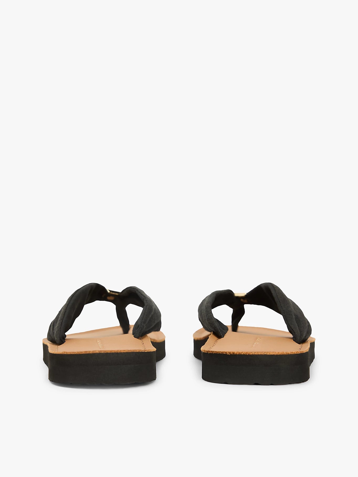 Tommy Hilfiger naisten sandaalit TH LTR Footbed Summer Sandal, musta