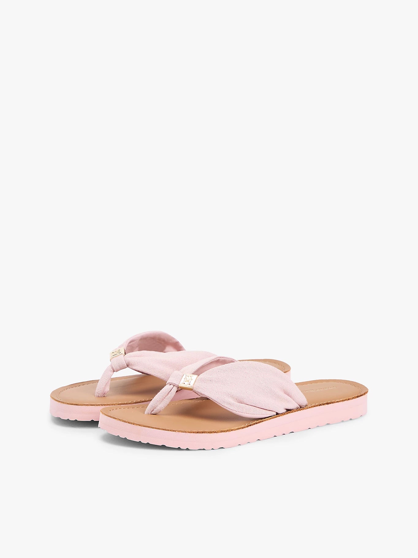 Tommy Hilfiger naisten sandaalit TH LTR Footbed Summer Sandal, vaaleanpunainen