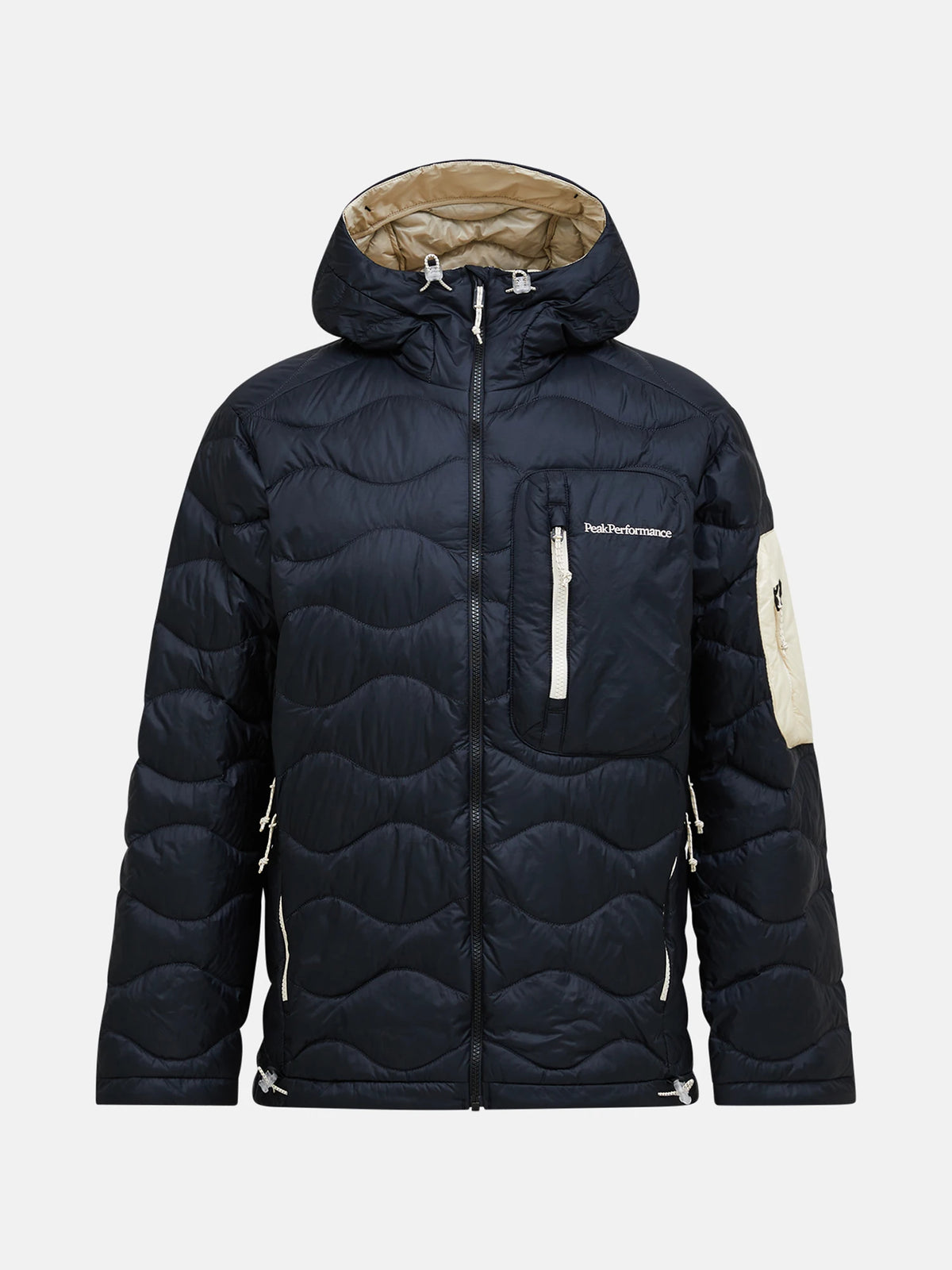 Peak Performance miesten takki Helium Utility Down Hood Jacket, musta