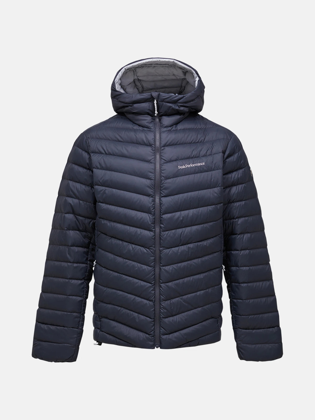 Peak Performance miesten untuvatakki Frost Hood Jacket, tummanharmaa
