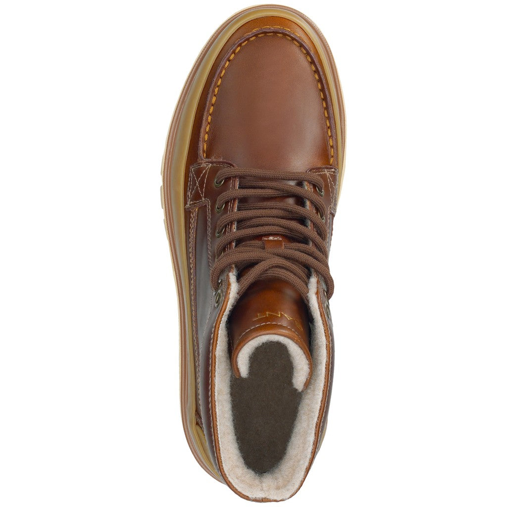 Gant miesten kengät Nebraska Laced Boot, konjakinruskea