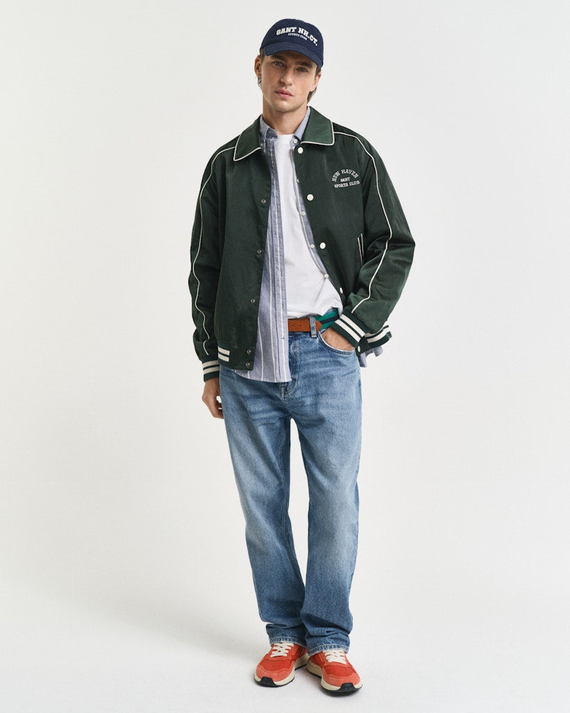 Gant miesten t-paita K Reg Archive Shield EMB SS T-Shirt, valkoinen