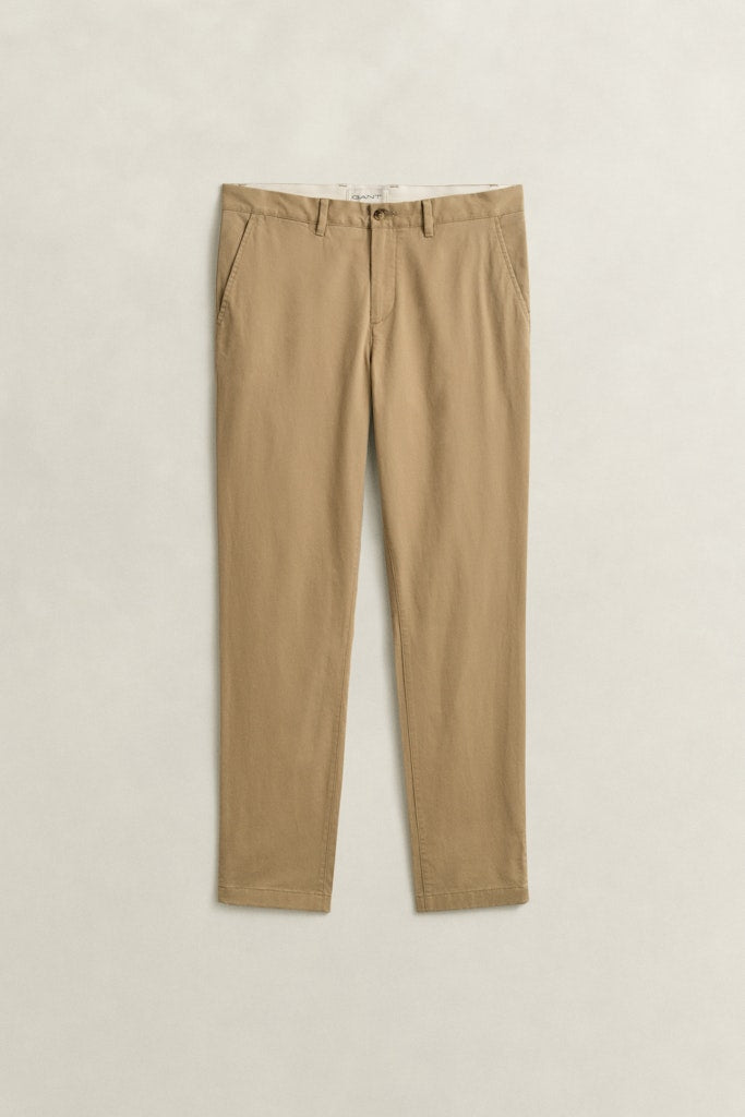 Gant miesten chinot Slim Chinos, Oat Beige