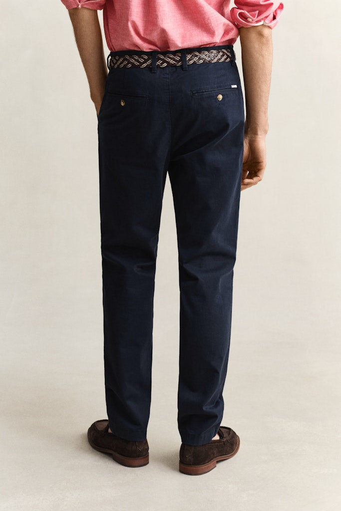 Gant miesten chinot Slim Chinos, tummansininen