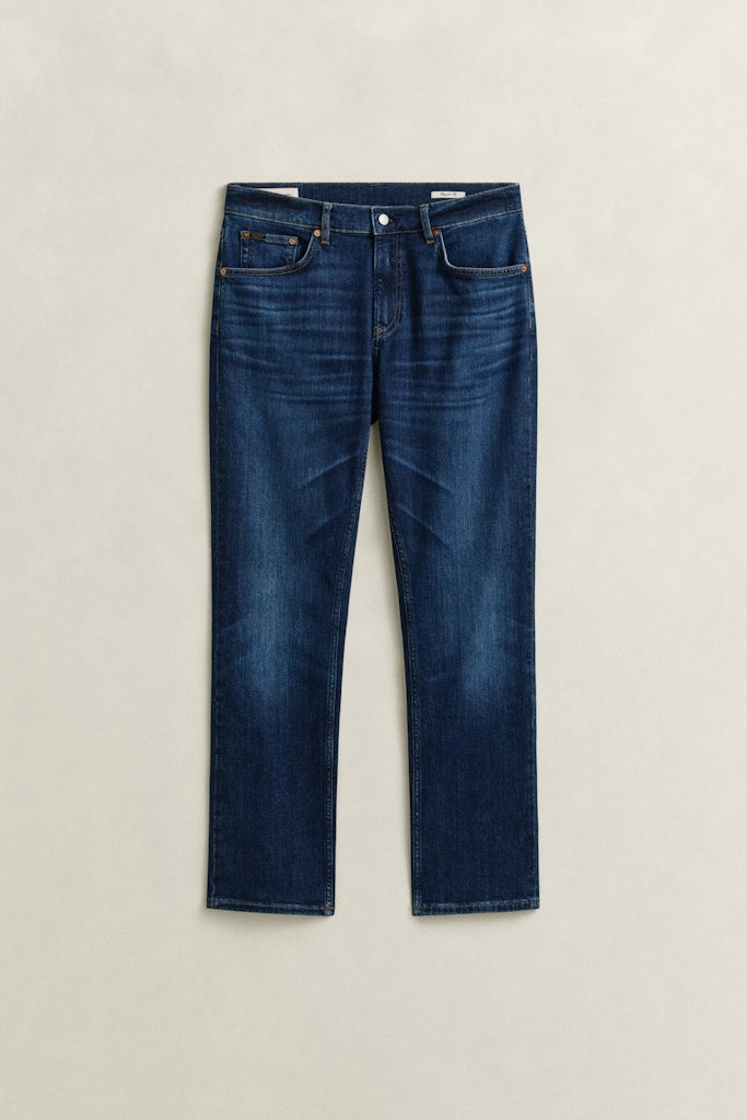Gant miesten farkut Regular Fit Clean Wash Jeans, sininen