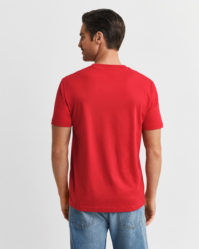 Gant miesten t-paita Graphic SS t-shirt, punainen