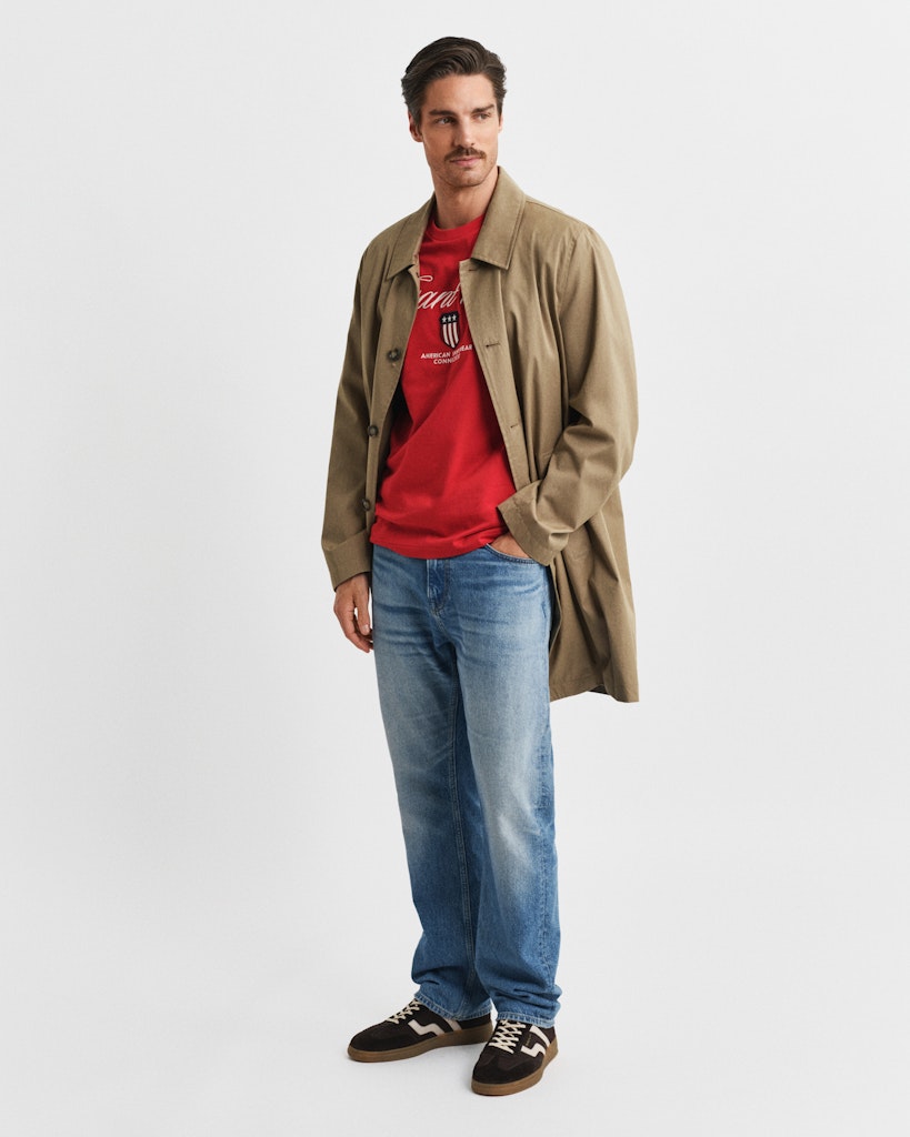 Gant miesten t-paita Graphic SS t-shirt, punainen