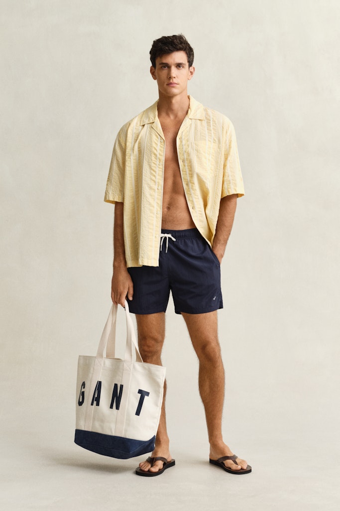 Gant miesten uimashortsit Classic Fit Swim Shorts, tummansininen