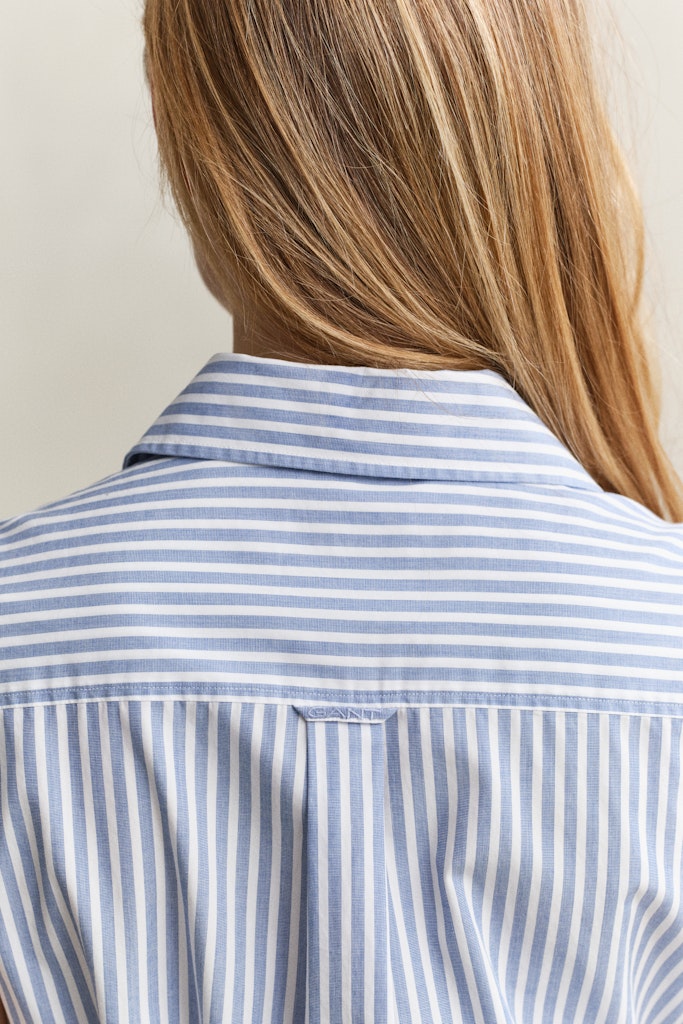 Gant mekko Stripe Ctn Sleeveless Dress, Vaaleansininen