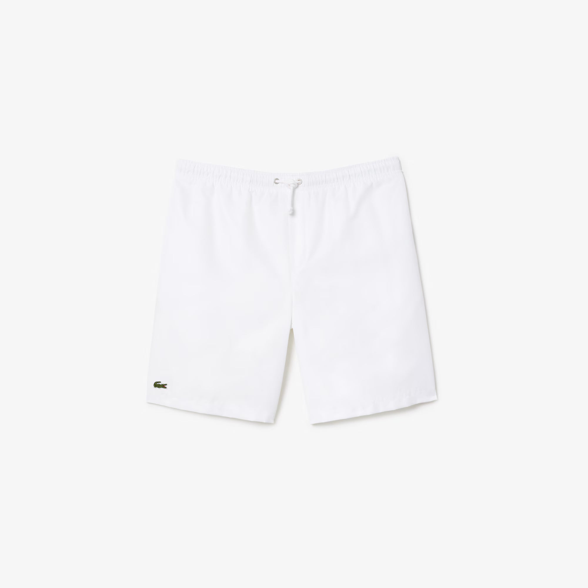Lacoste miesten shortsit Light Weight Diamond Taffeta Shorts, valkoinen