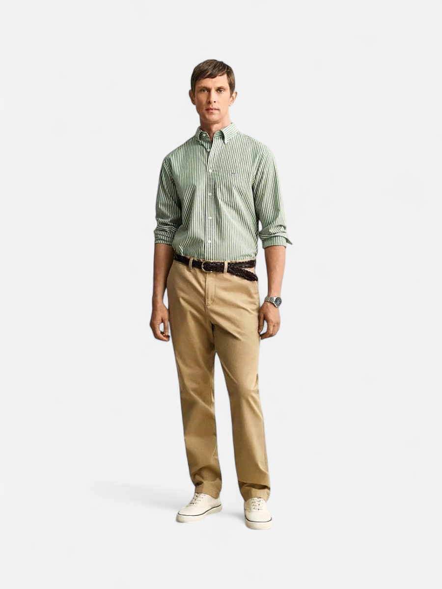 Gant miesten chinot Classic Chinos, Beige - Kekäle.fi