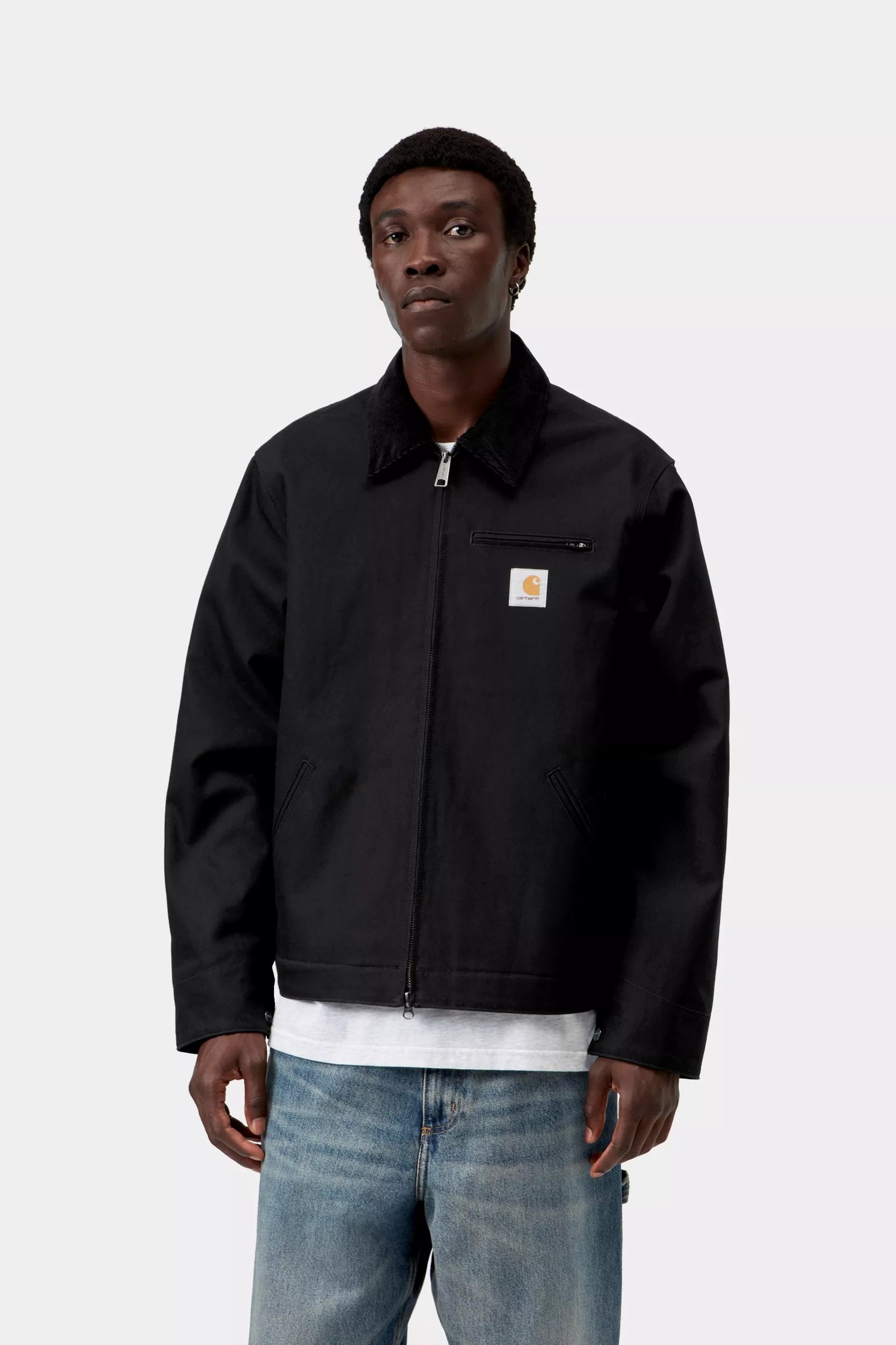 Carhartt miesten kevyt takki Detroit Jacket, musta