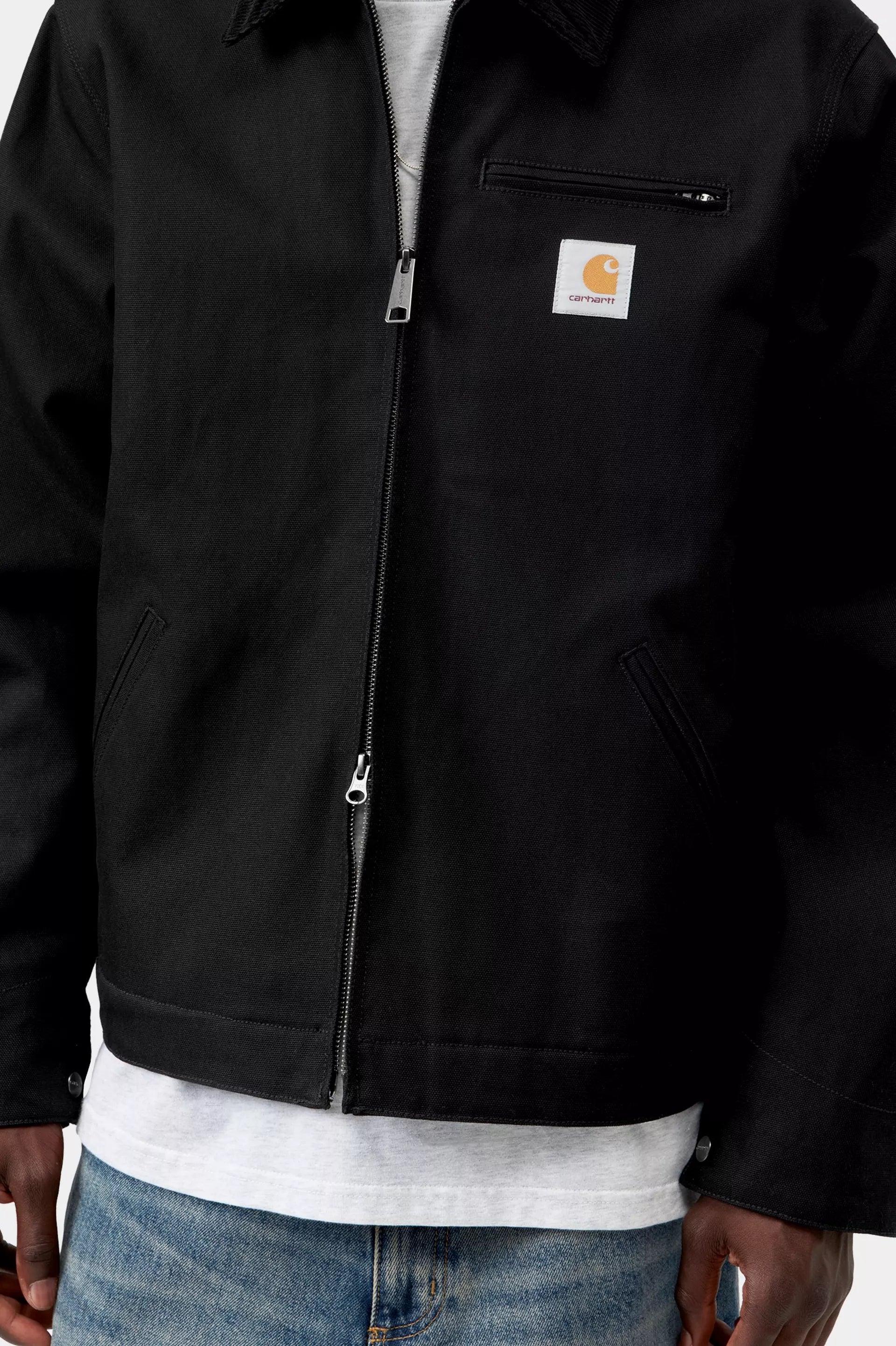 Carhartt miesten kevyt takki Detroit Jacket, musta