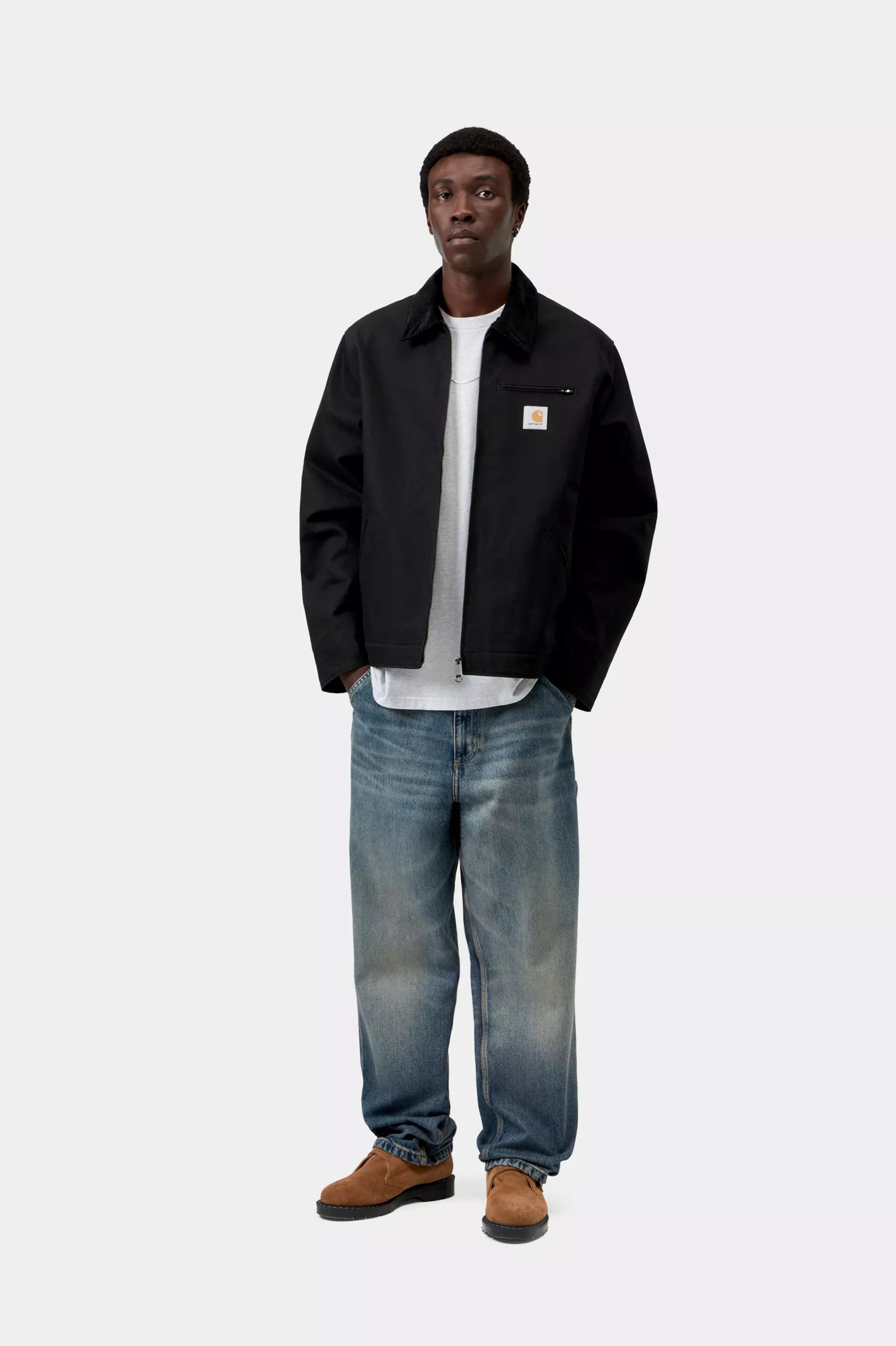 Carhartt miesten kevyt takki Detroit Jacket, musta