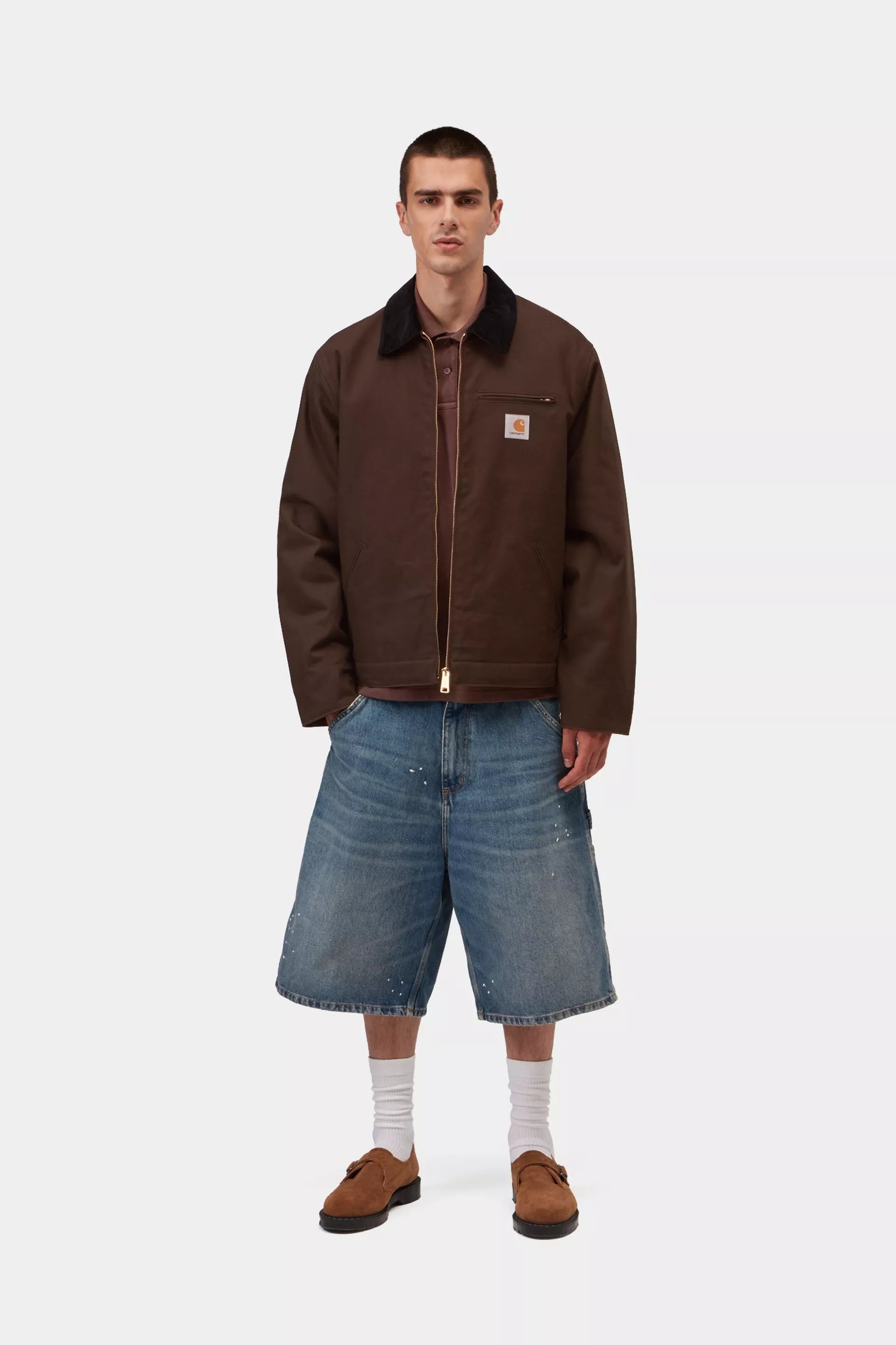 Carhartt miesten takki Detroit Jacket, tummanruskea