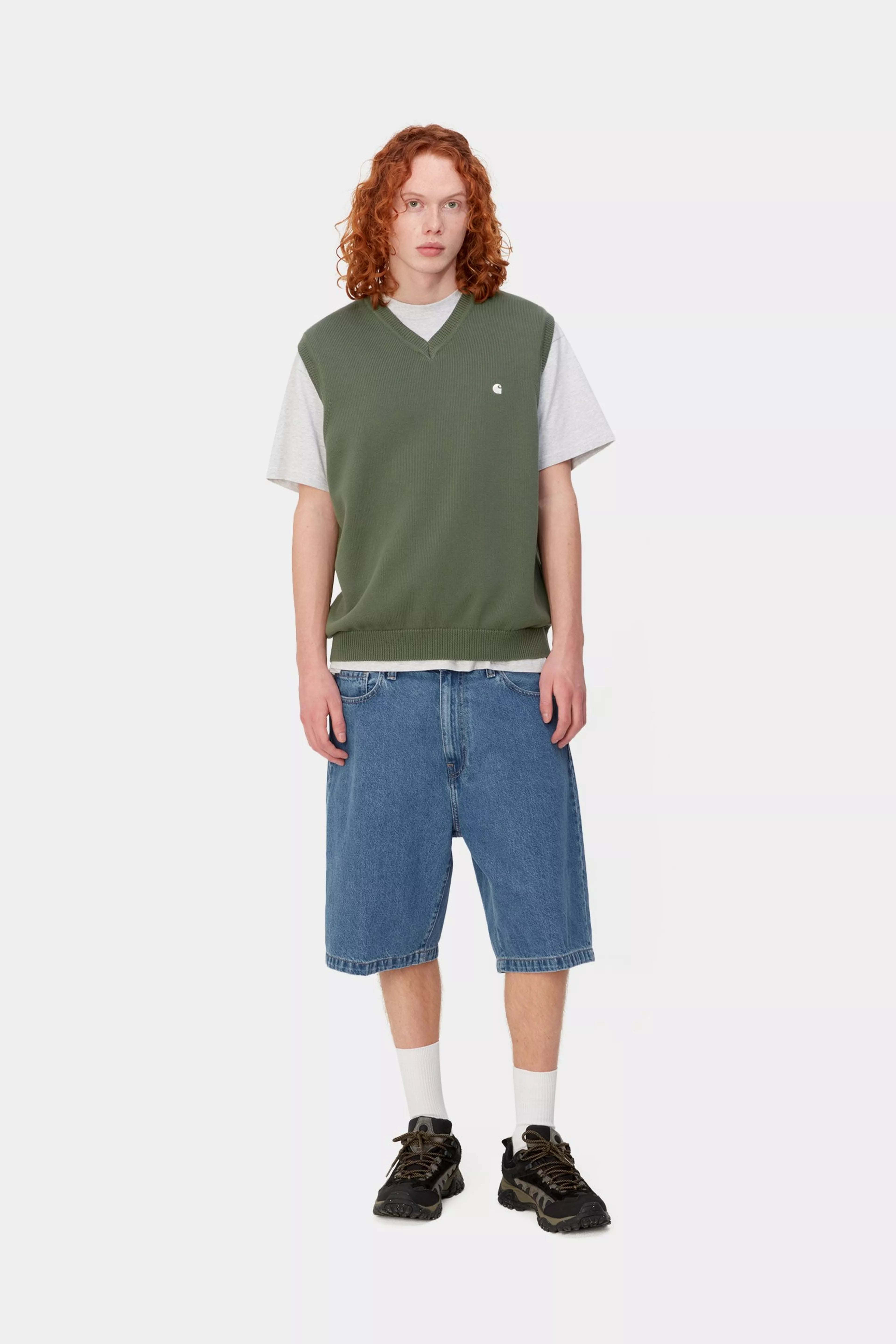Carhartt miesten farkkushortsit Landon Shorts, Sininen, Indigo