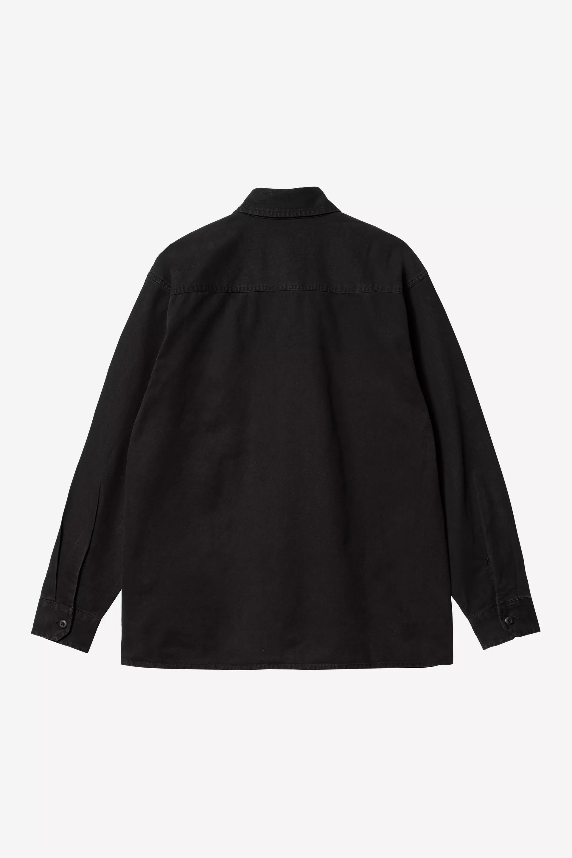 Carhartt miesten takki Reno Cotton Drill Overshirt Jacket, musta