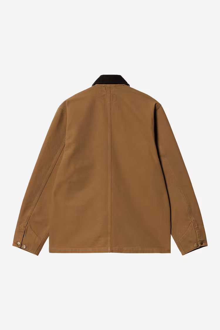 Carhartt miesten takki Michigan Coat (Summer) Dearborn Canvas, konjakinruskea