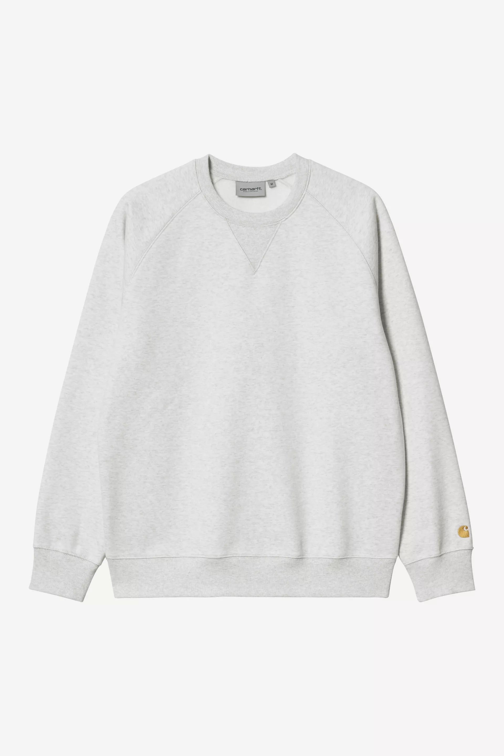 Carhartt miesten collegepaita Chase Sweatshirt, vaaleanharmaa