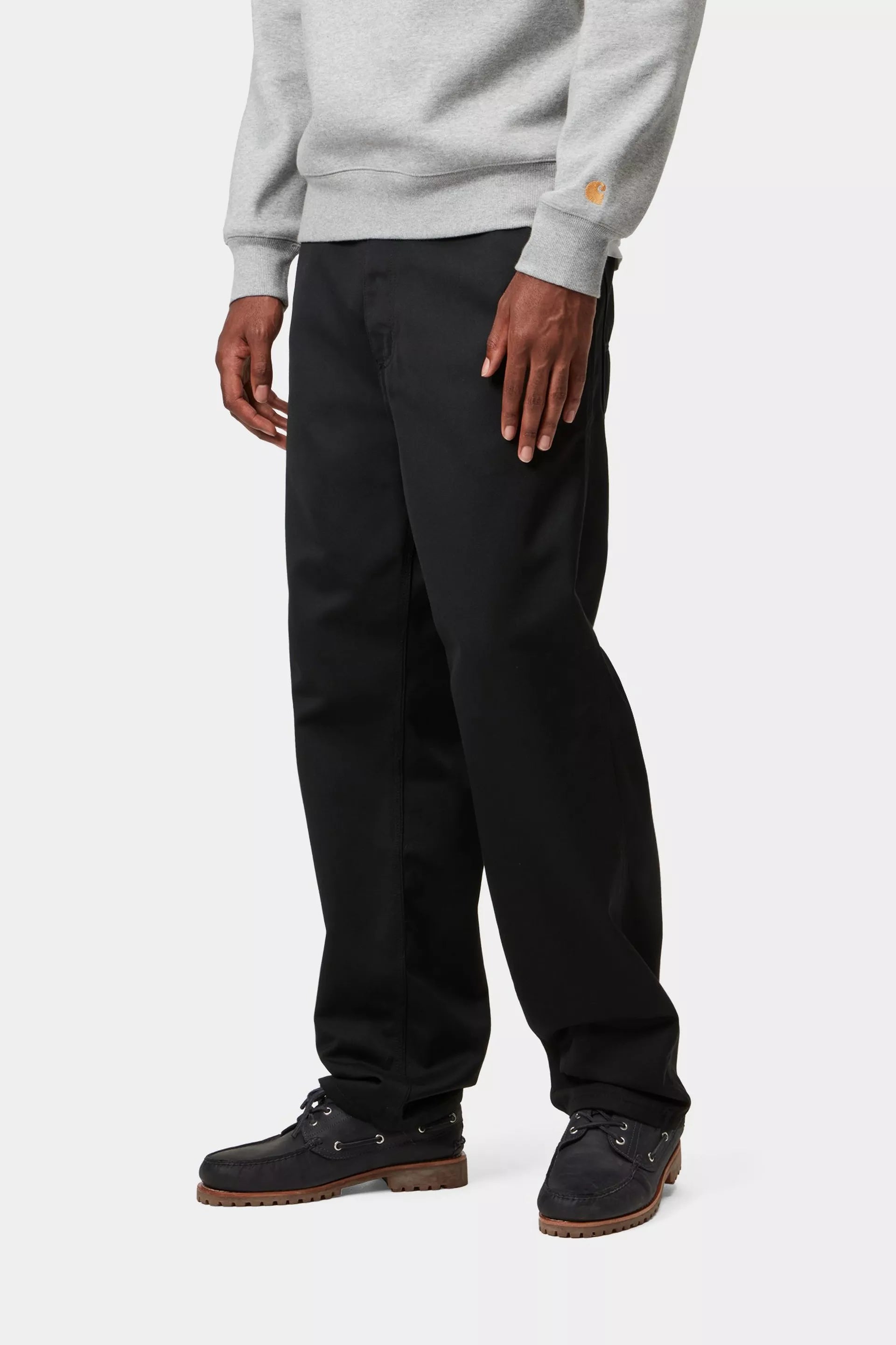 Carhartt miesten housut Simple Pant Denison Twill, musta