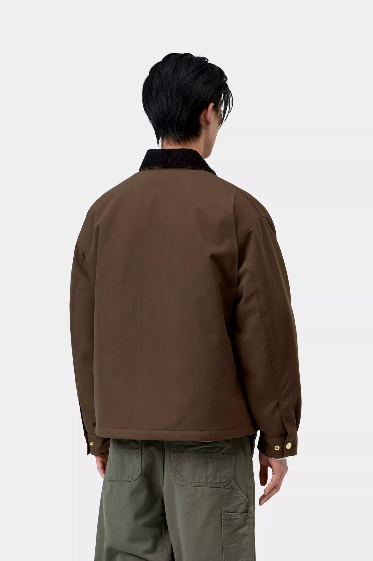 Carhartt miesten kevyt takki Quentin Jacket, Tobacco / Black