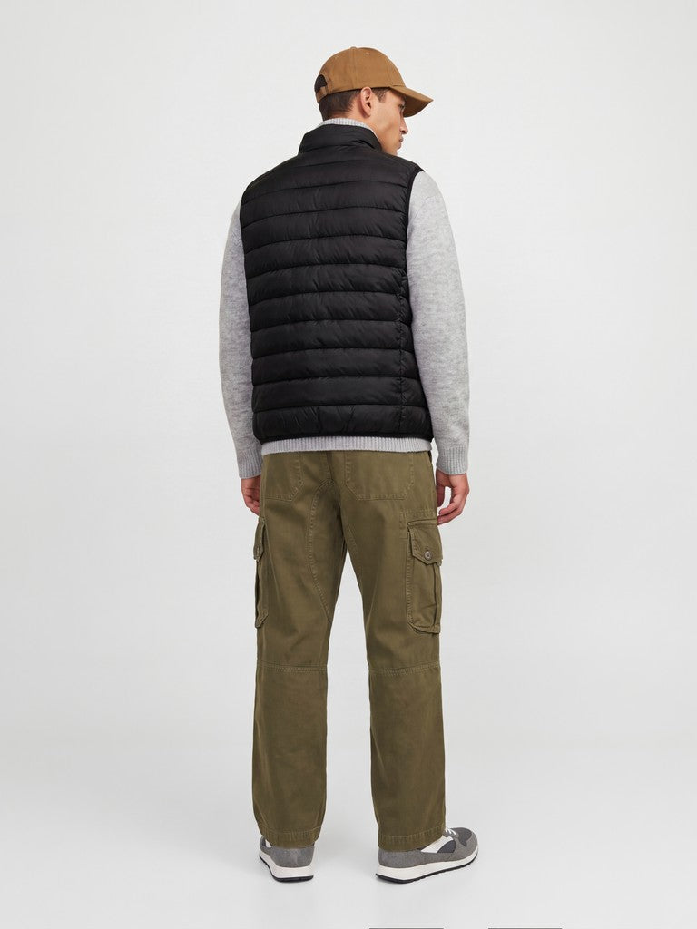 Jack and Jones miesten untuvaliivi Eberg Light Down Bodywarmer, musta
