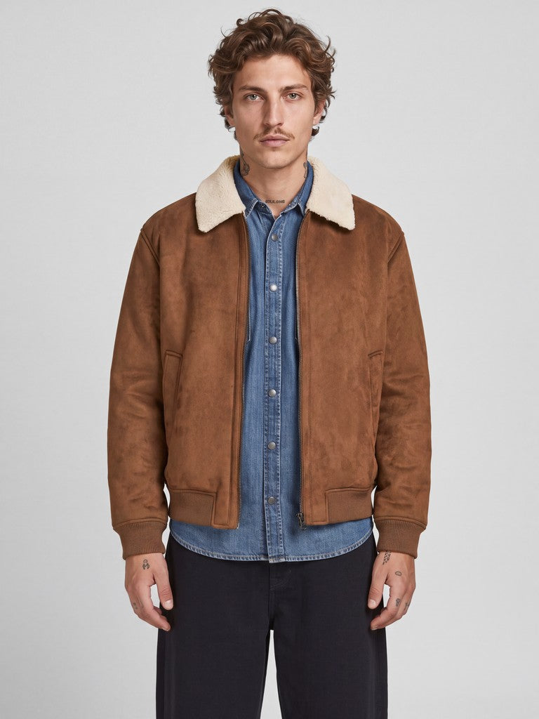 Jack & Jones miesten takki Bomber jacket, Hot Fudge