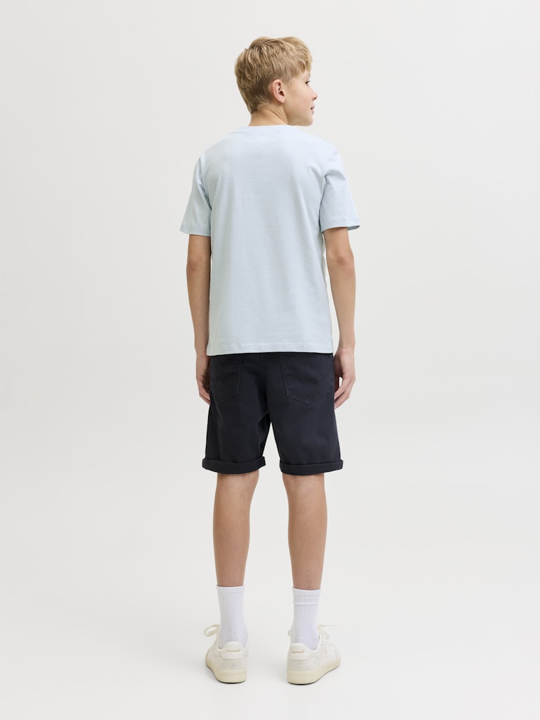 Jack and Jones Junior lasten t-paita JJHONOLULU Shape Tee JNR, vaaleansininen